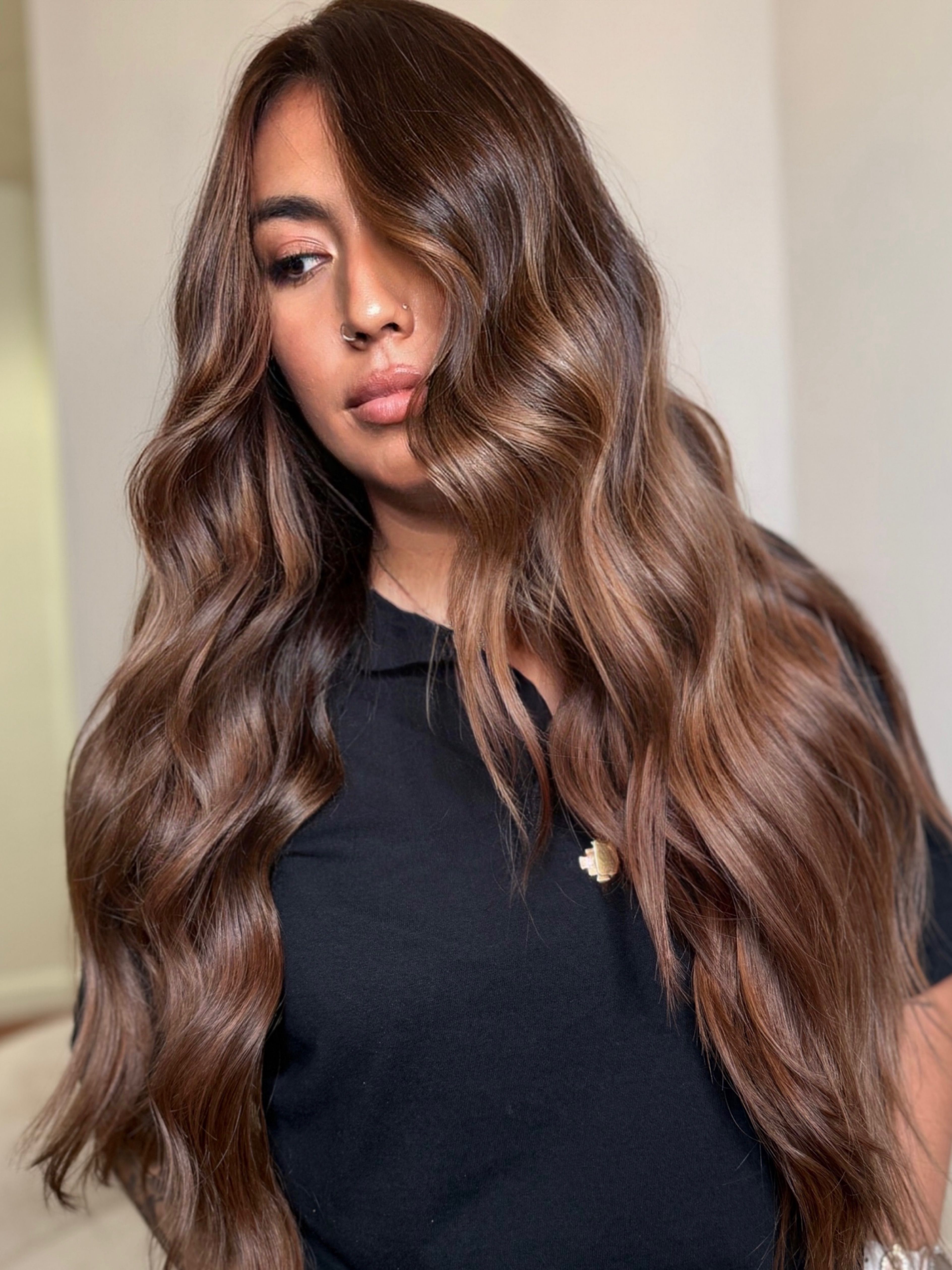 Ashley Travalini — Warm Balayage ONESHOT Hair Awards entry