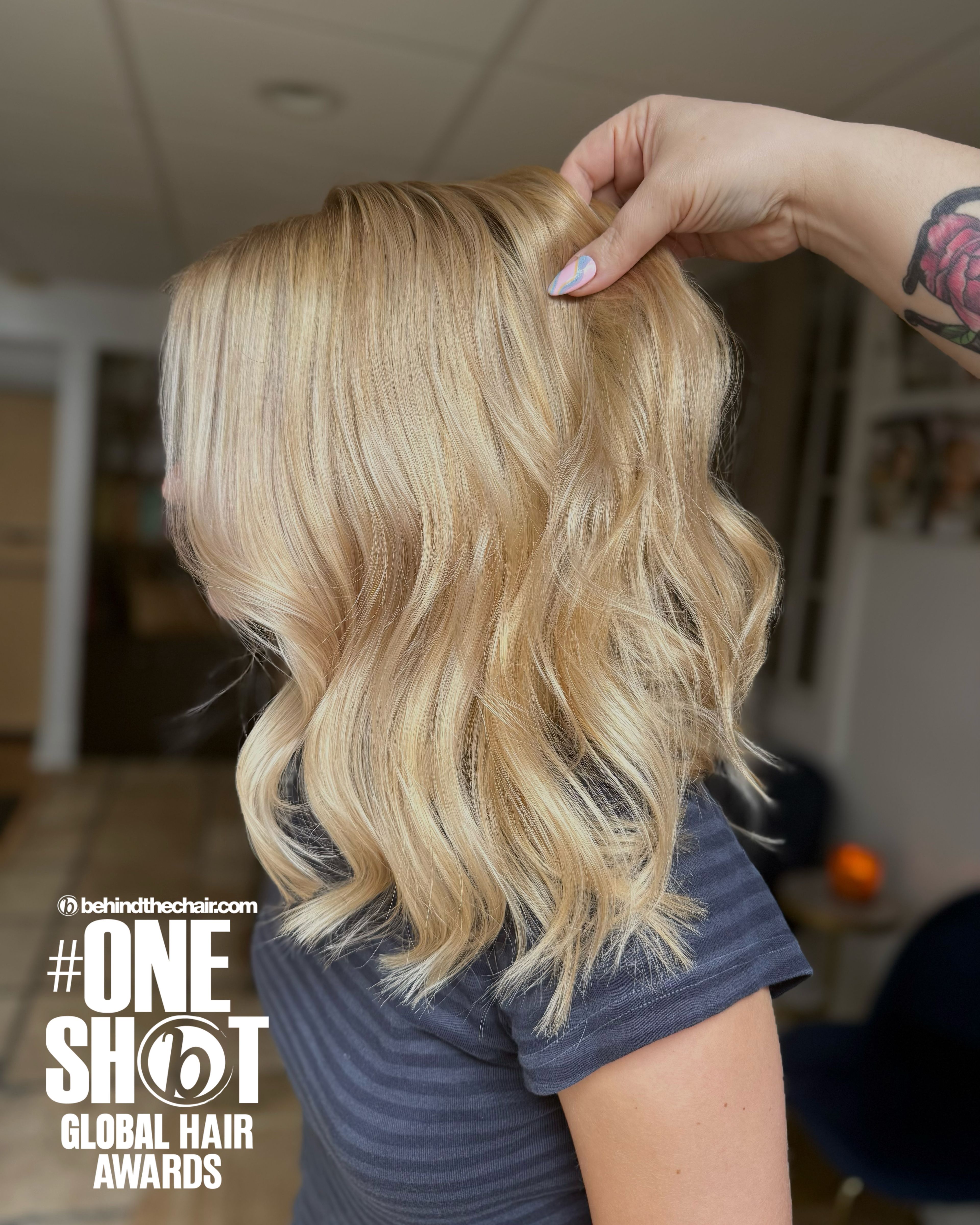 Stephanie Tassinari — Blondes ONESHOT Hair Awards entry