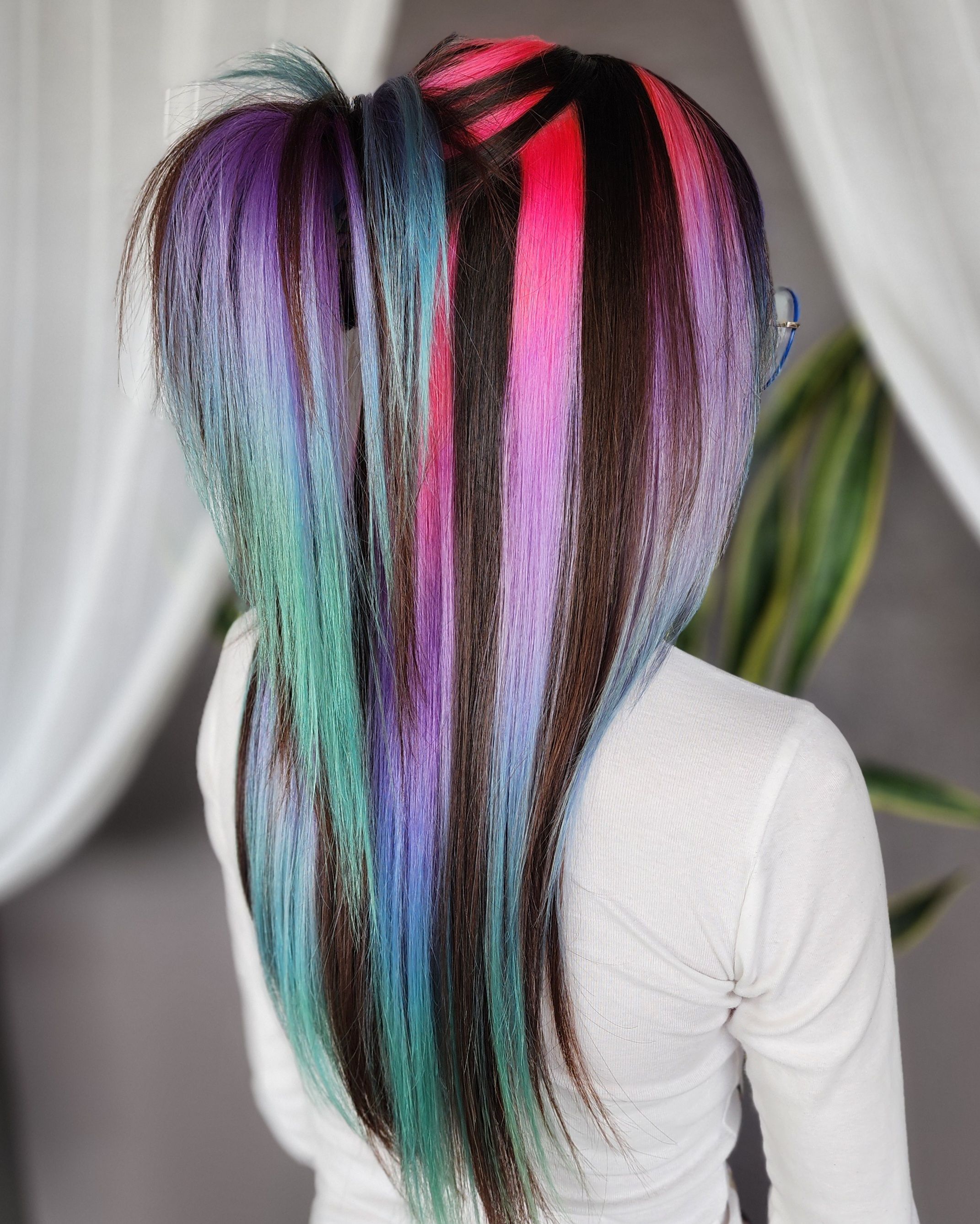 Kimberly Romero — Color Blocking ONESHOT Hair Awards entry