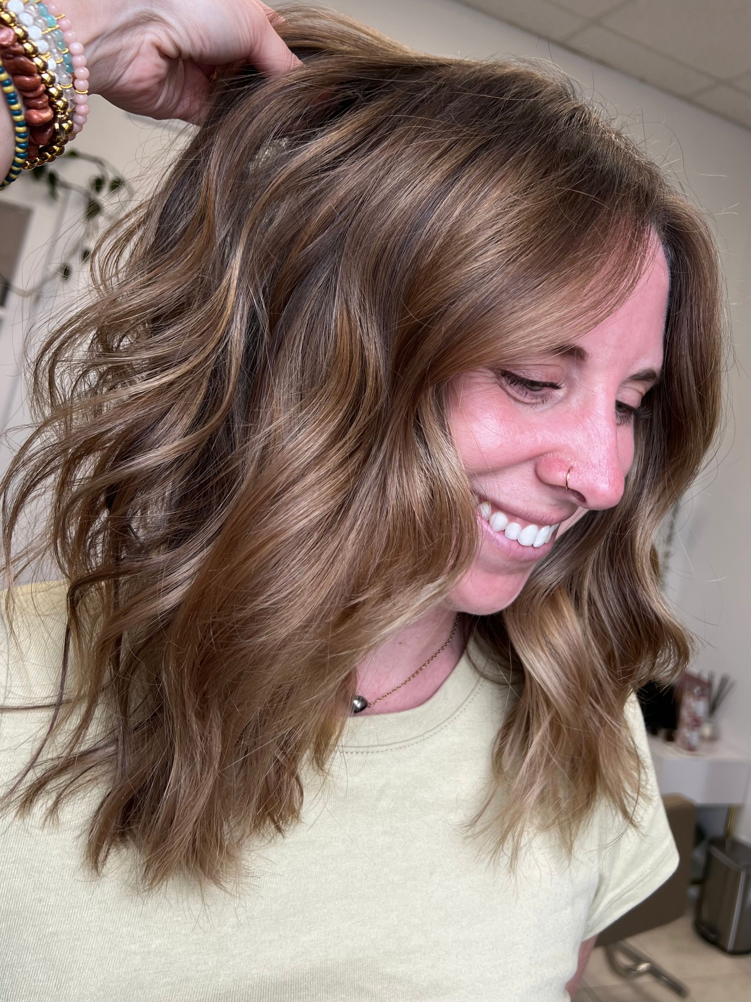 Nichole Andrews — Warm Balayage ONESHOT Hair Awards entry