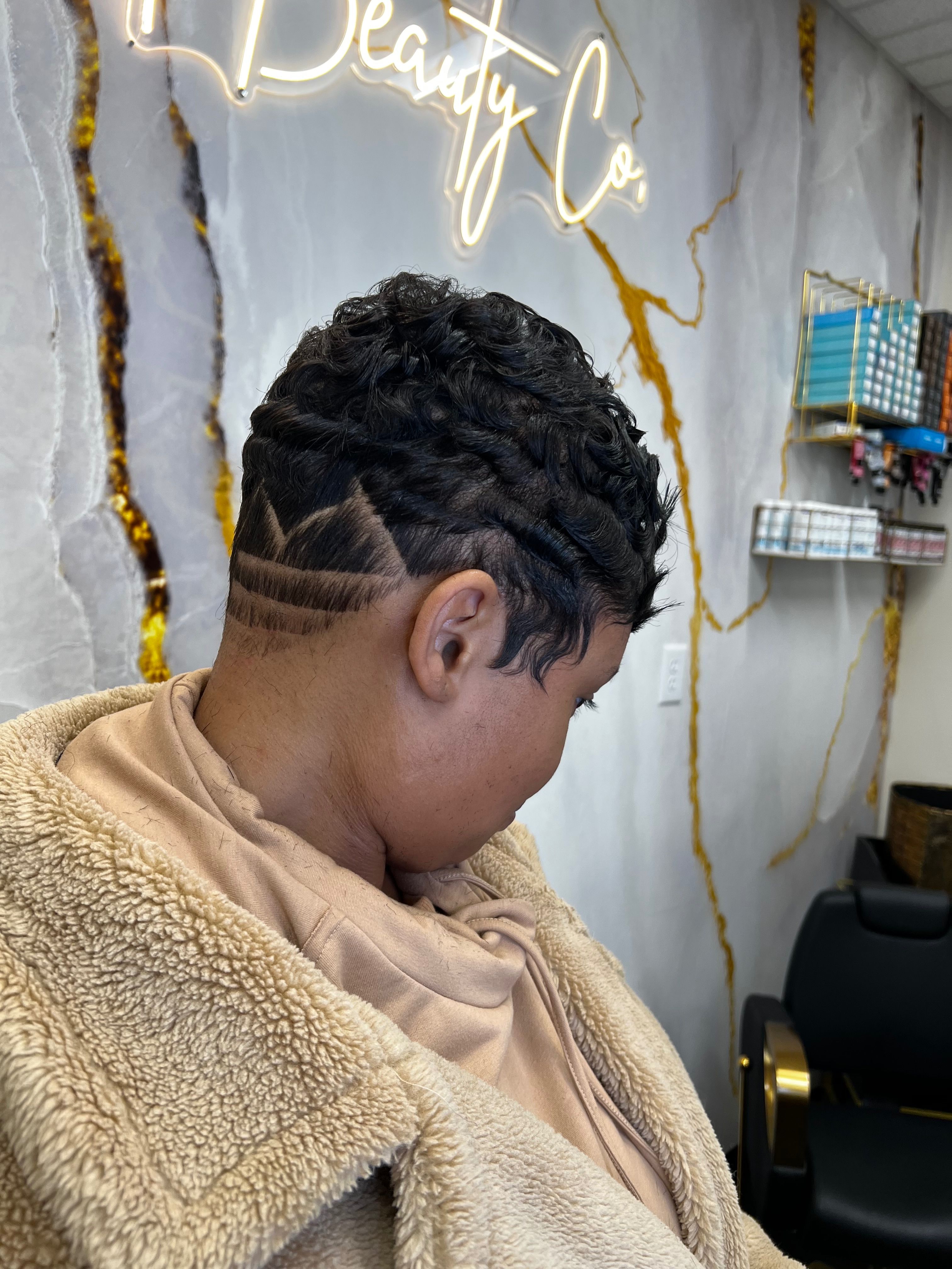 Tiffany Jenerette — Pixie/Bixie ONESHOT Hair Awards entry