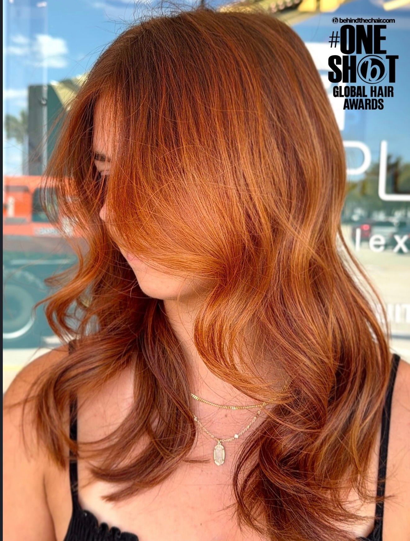 Macy Wooley — Reds ONESHOT Hair Awards entry