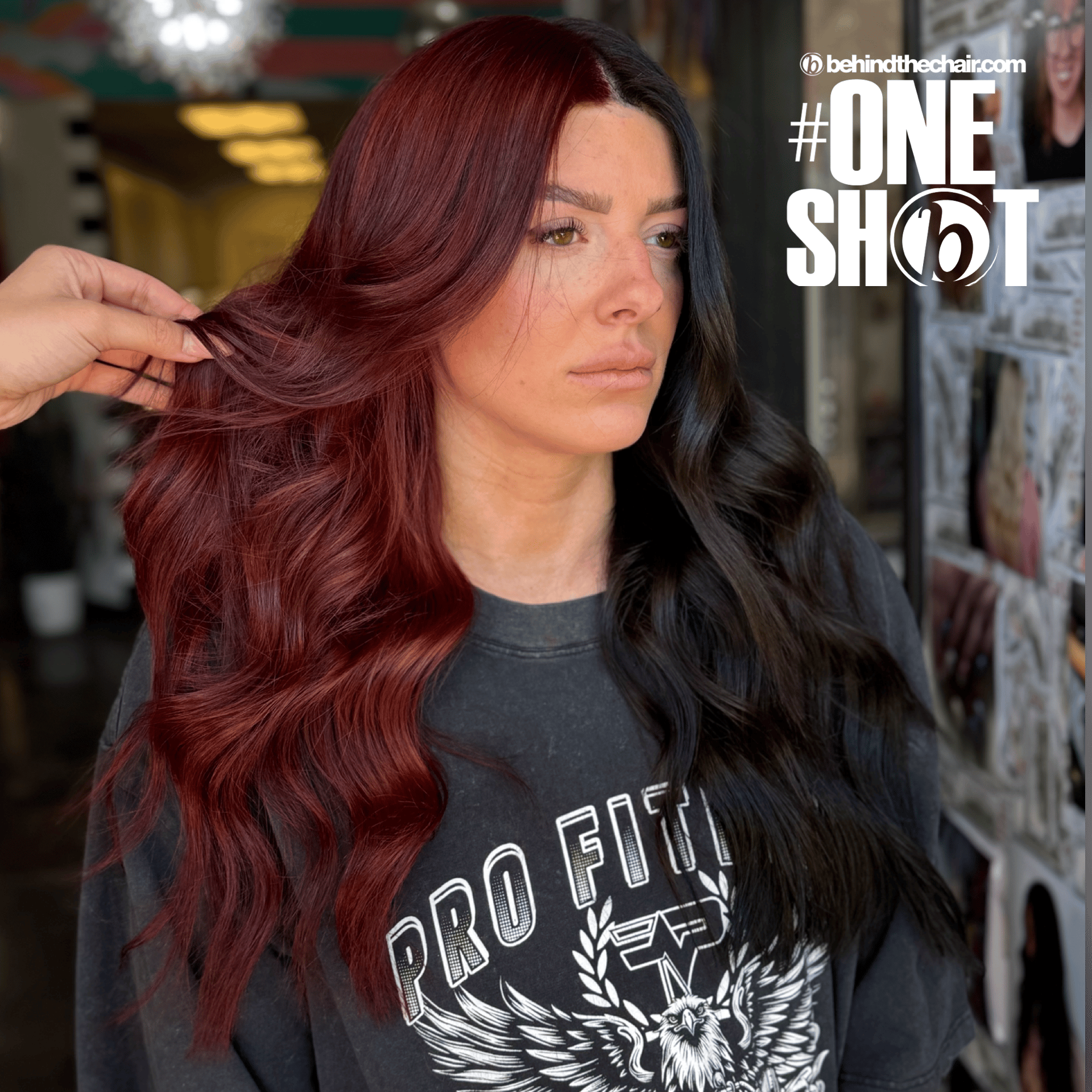 Kennedy Wright — Reds ONESHOT Hair Awards entry