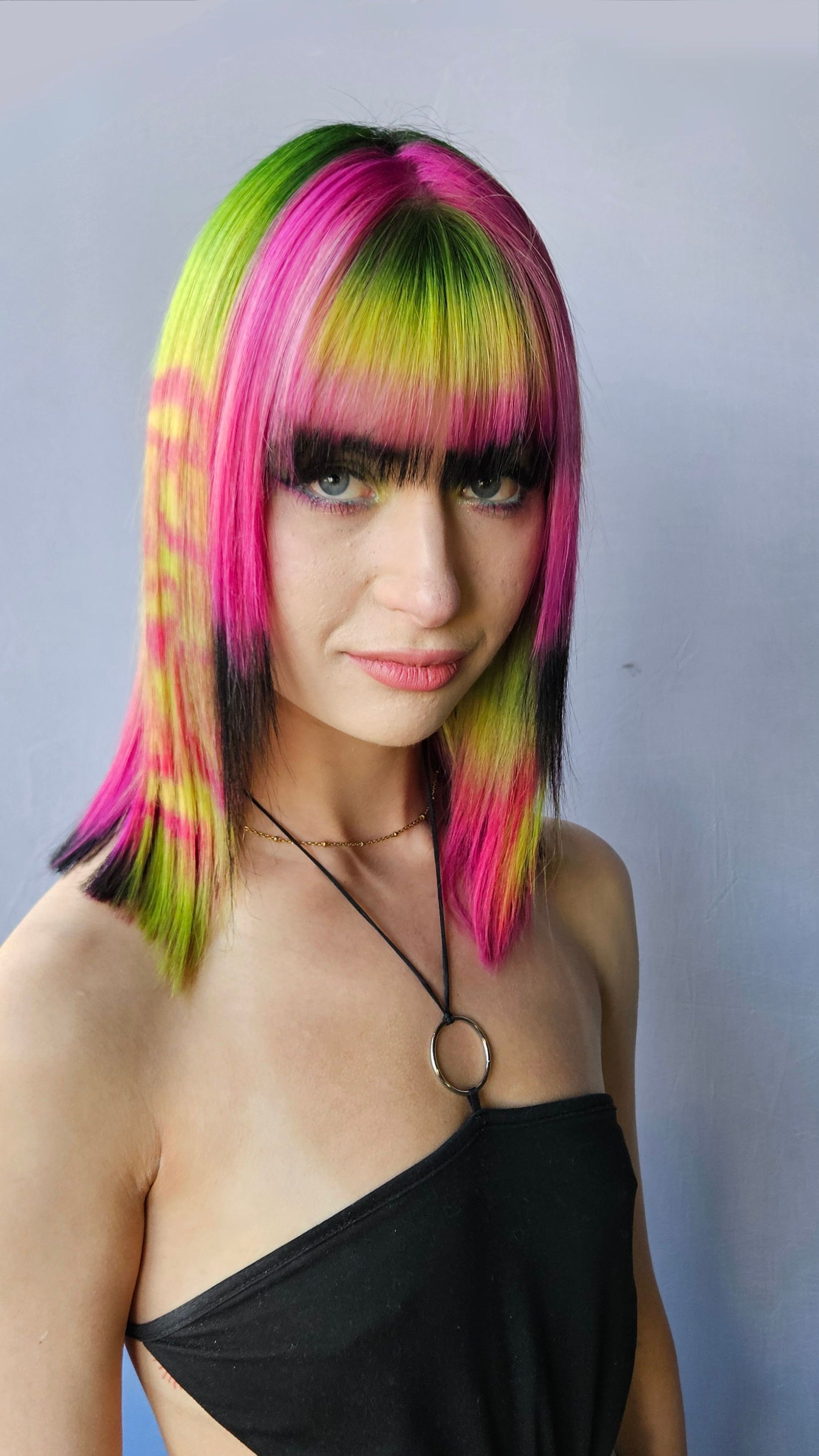 Sky Young — Color Blocking ONESHOT Hair Awards entry