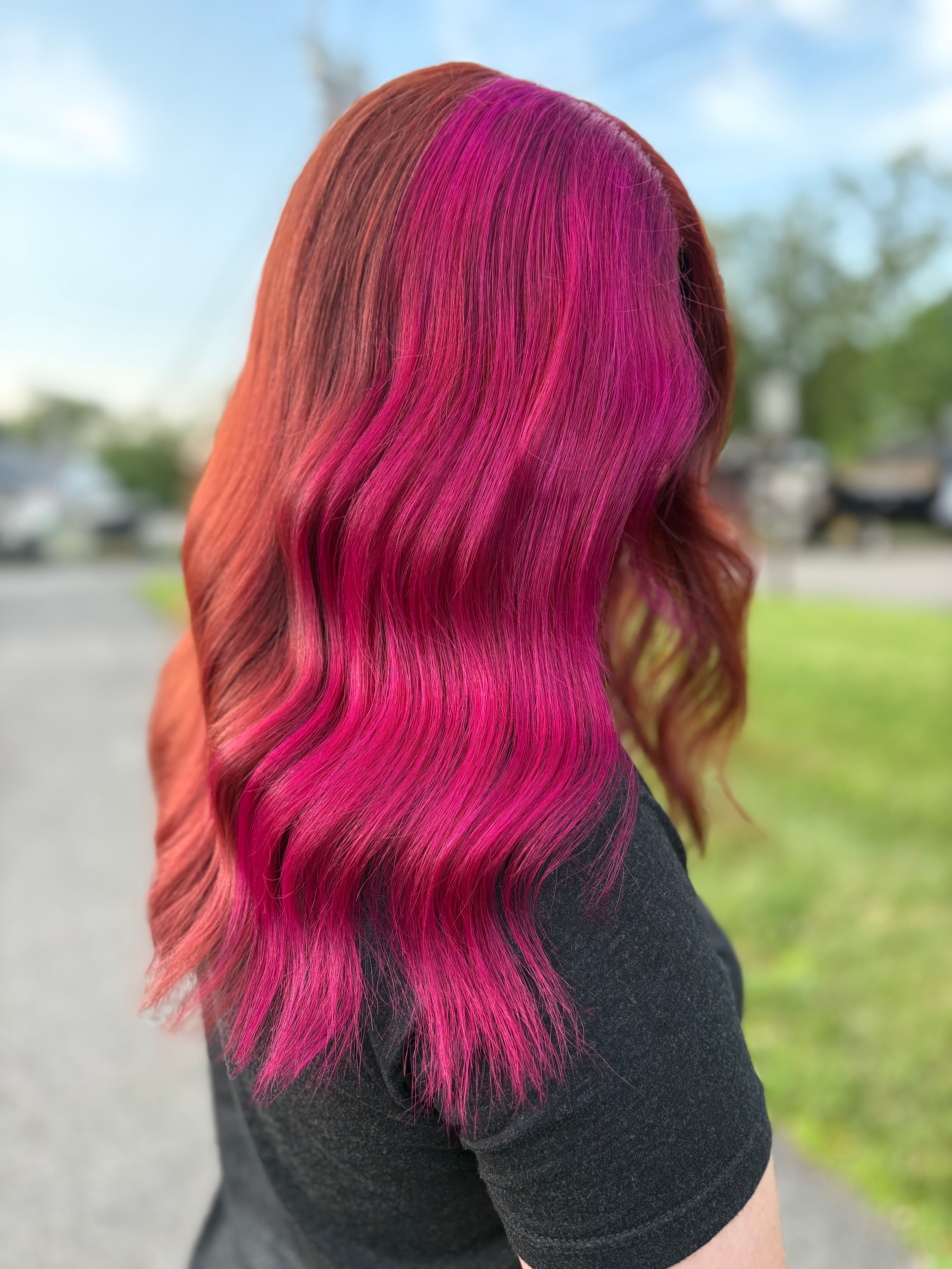 Carrie King — Color Blocking ONESHOT Hair Awards entry