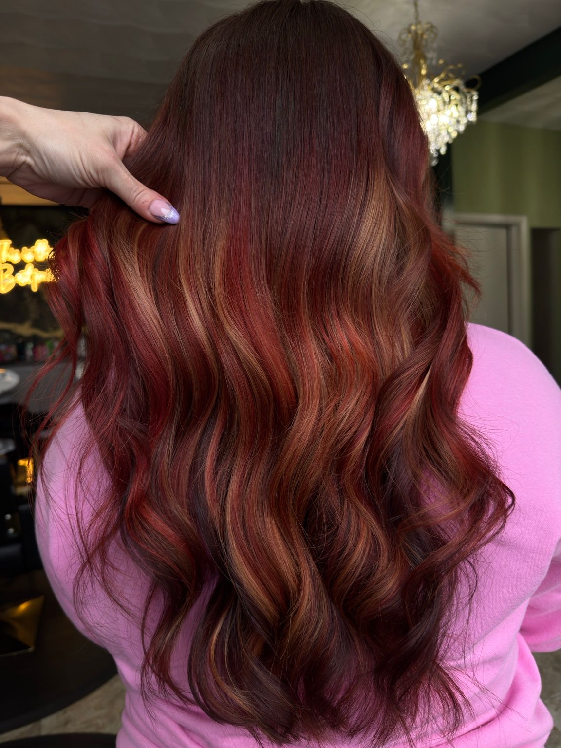 Ashtan Hess — Reds ONESHOT Hair Awards entry