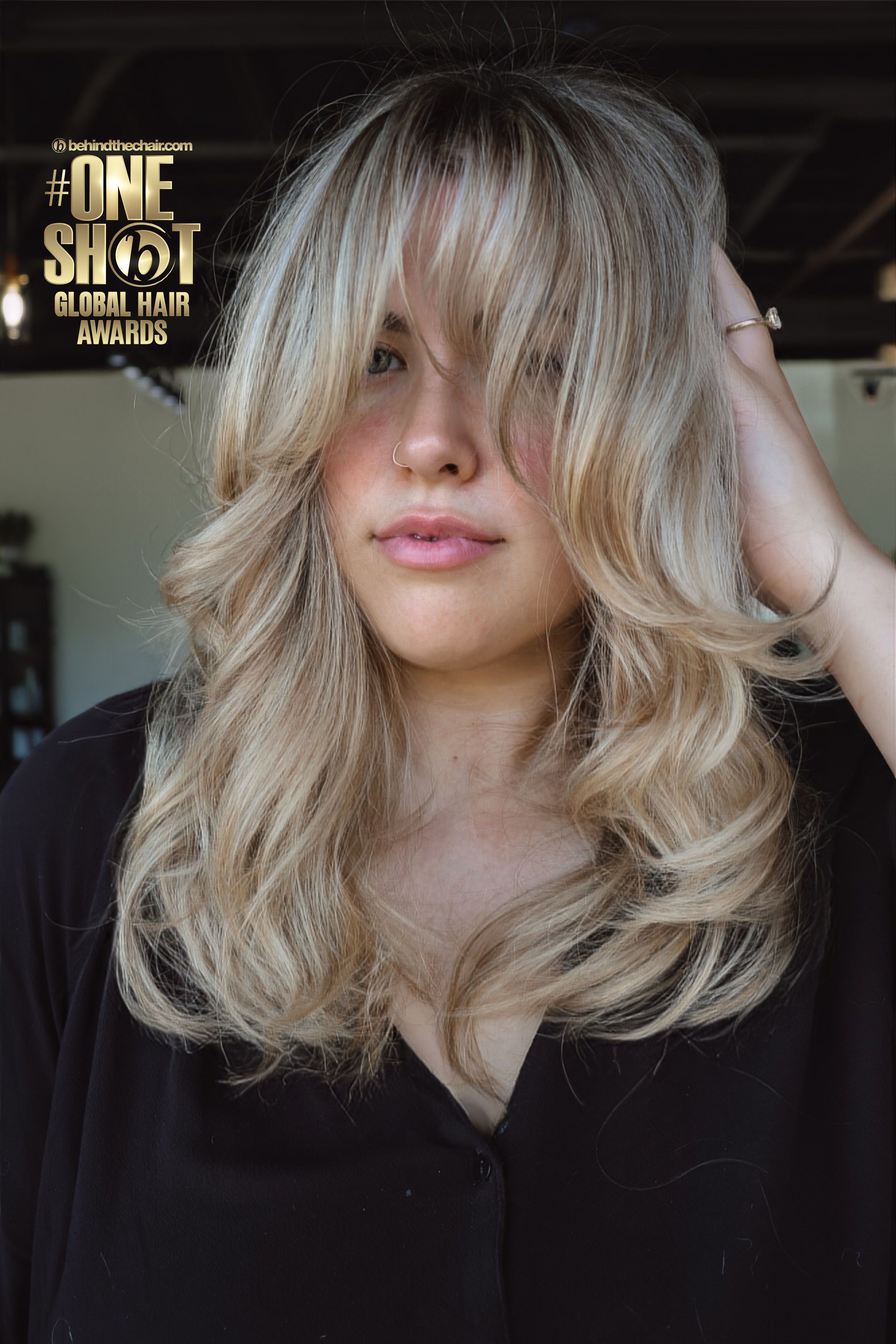 Elaina Trudell — Blondes ONESHOT Hair Awards entry