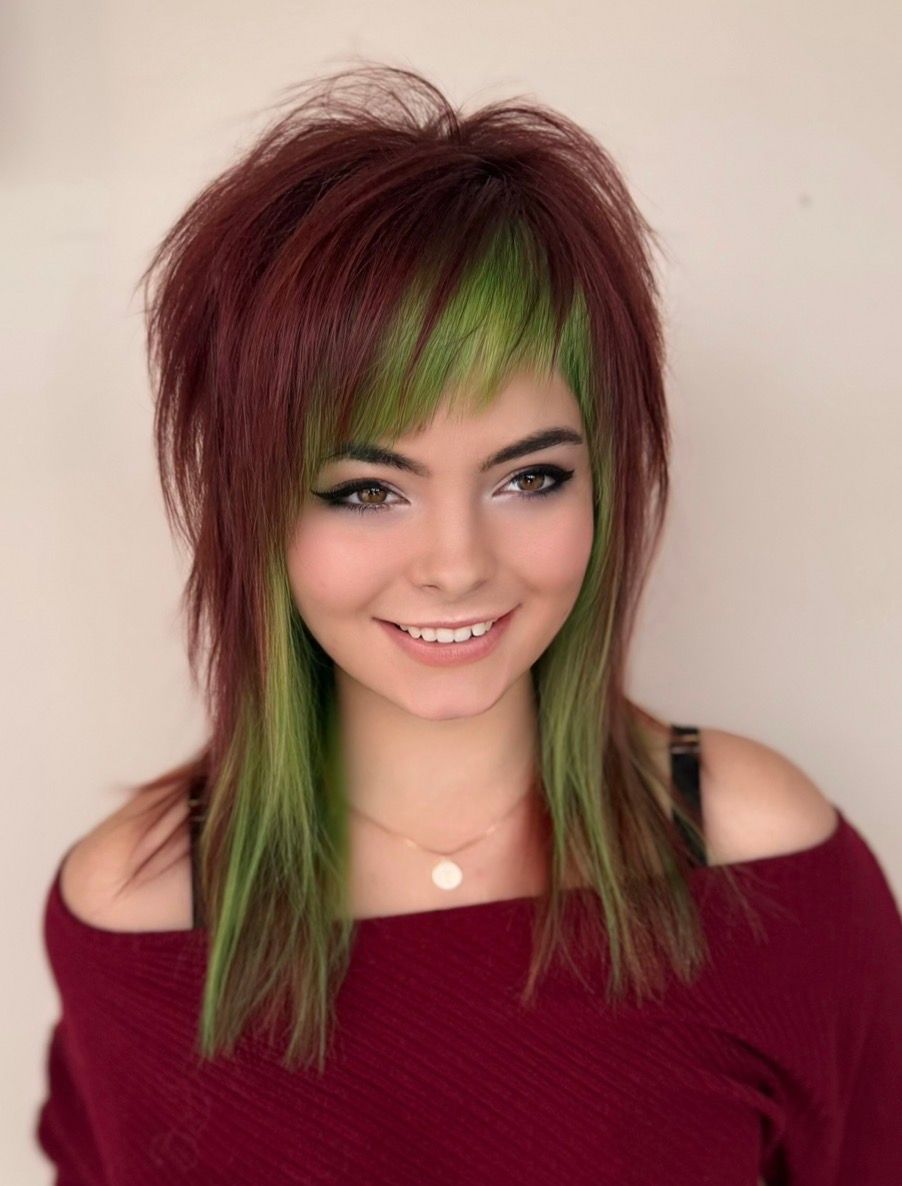 Audrey Moreland — Shag/Mullet ONESHOT Hair Awards entry