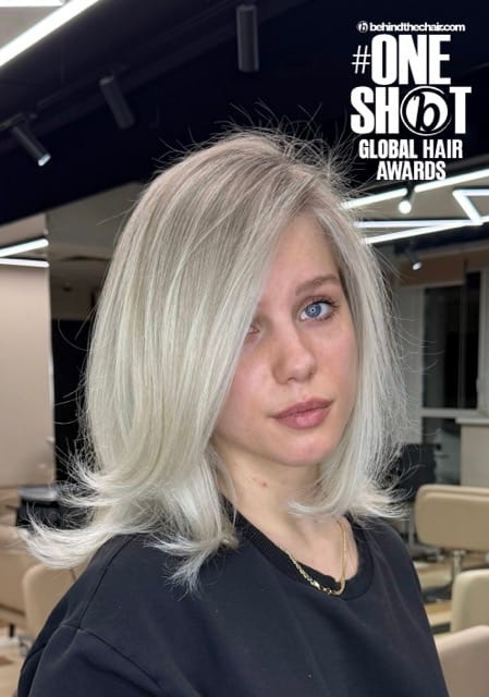 Smbat Alikhanian — Blondes ONESHOT Hair Awards entry