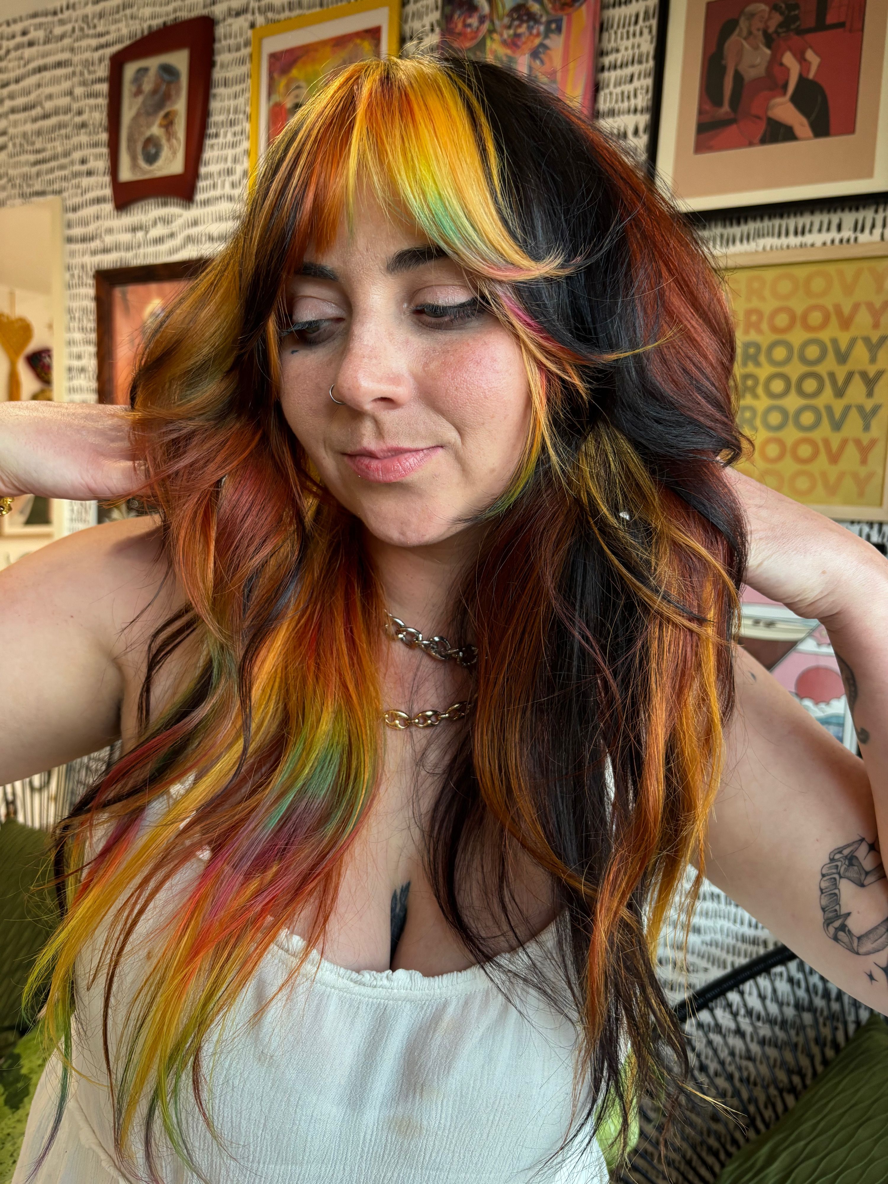 Joy LA Licata — Color Blocking ONESHOT Hair Awards entry