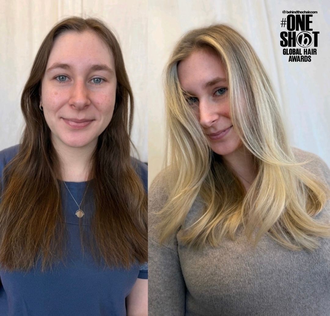 Britney Fahy — Color Transformation ONESHOT Hair Awards entry