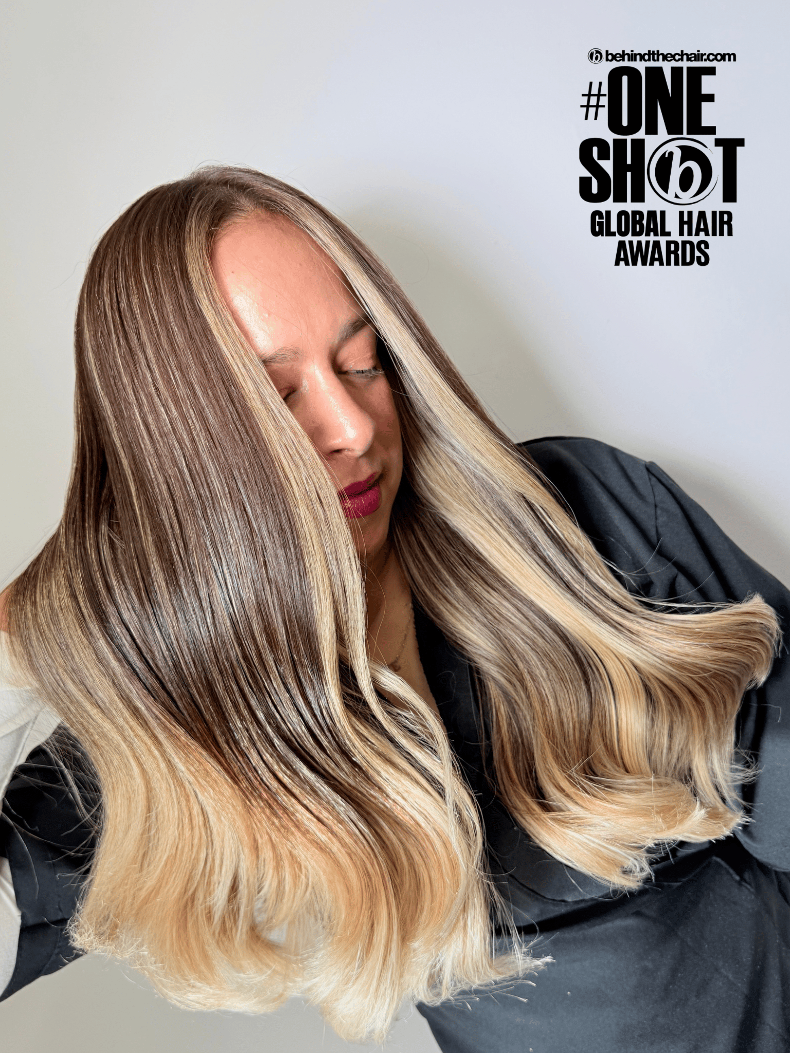 Ellington Montenegro Padilla — Warm Balayage ONESHOT Hair Awards entry