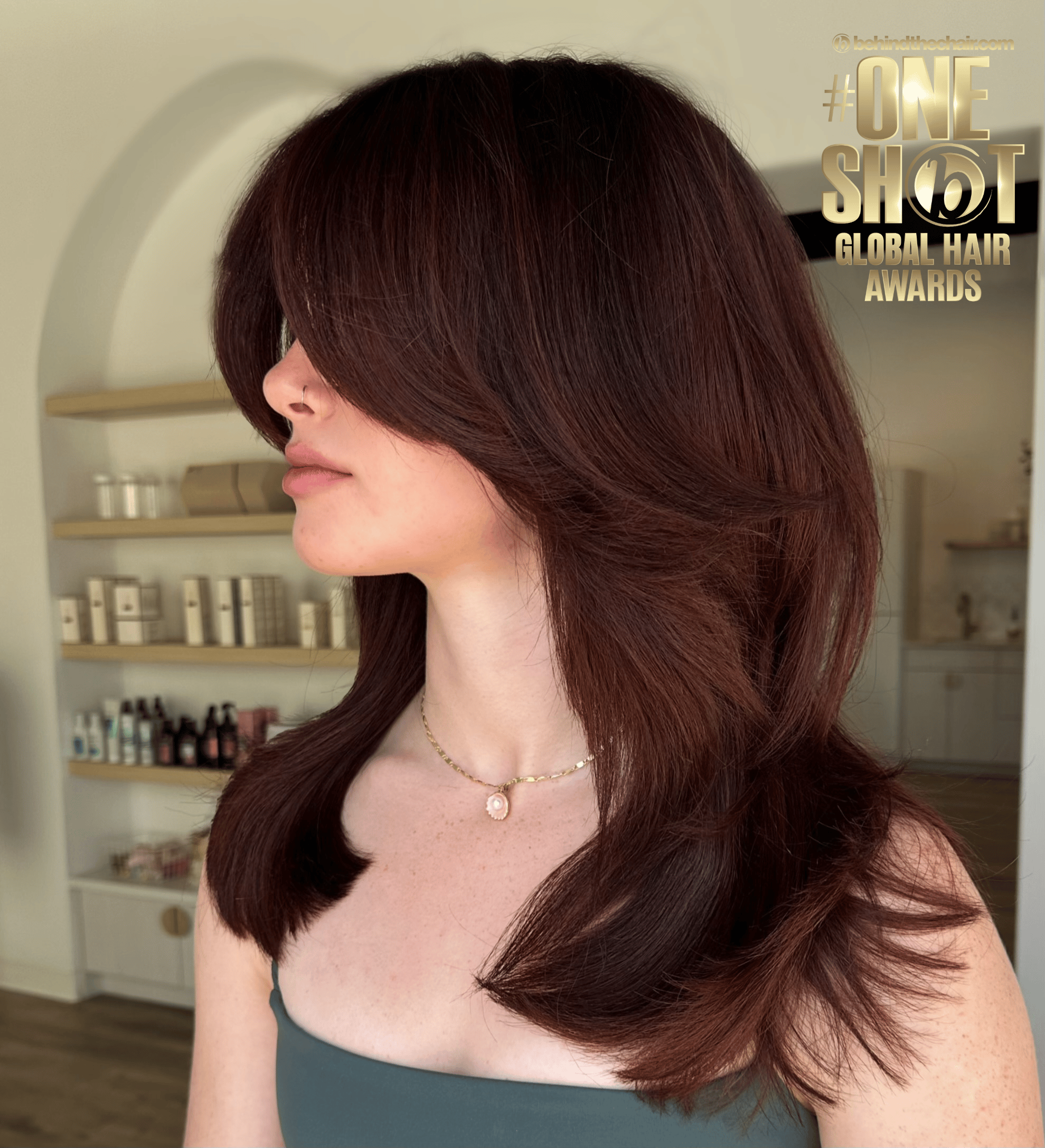 Lena Baroudi — Reds ONESHOT Hair Awards entry