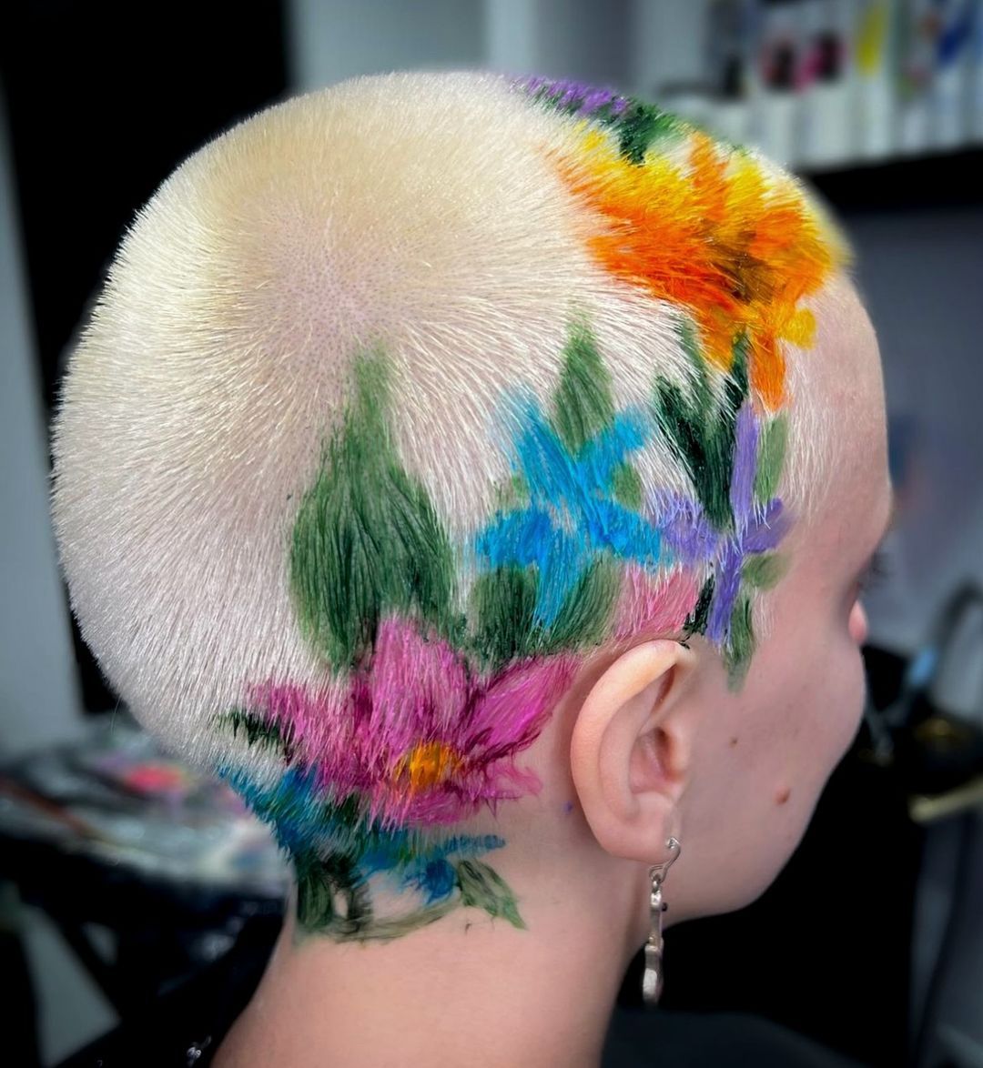 Jen Guido — Hair Tattoo ONESHOT Hair Awards entry