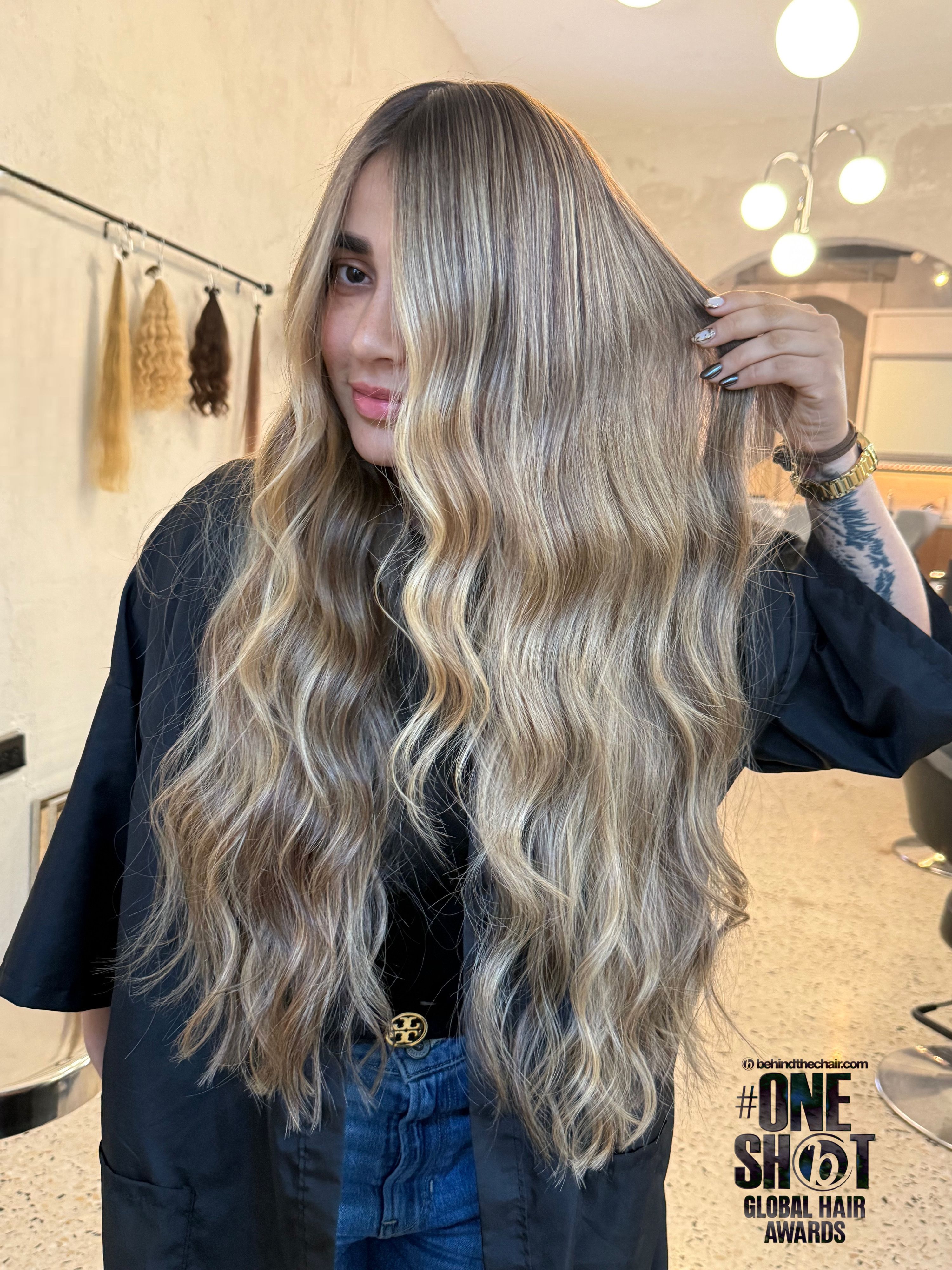 Kimberly Pacheco — Cool Balayage ONESHOT Hair Awards entry