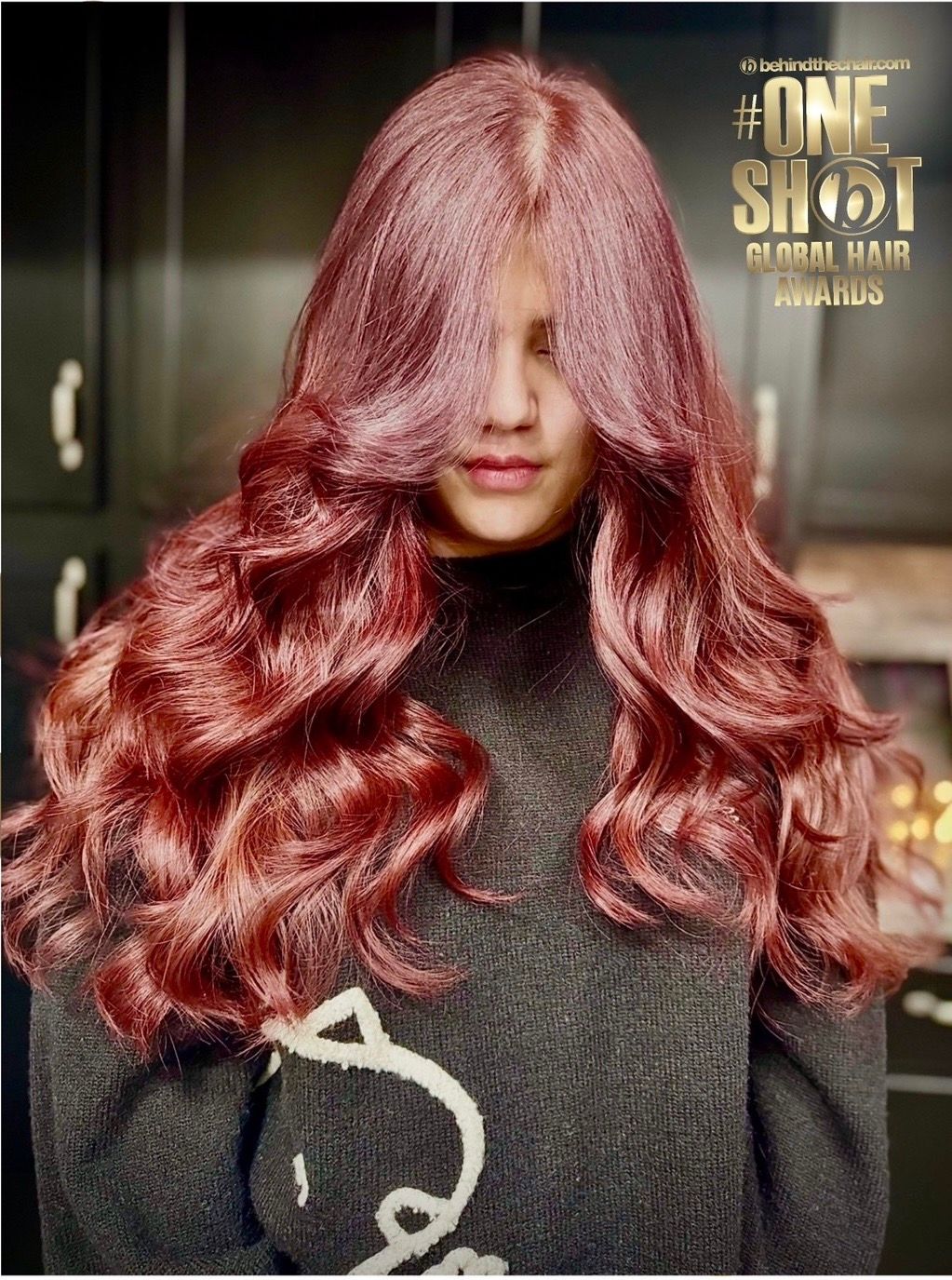Madelin Rosado — Reds ONESHOT Hair Awards entry