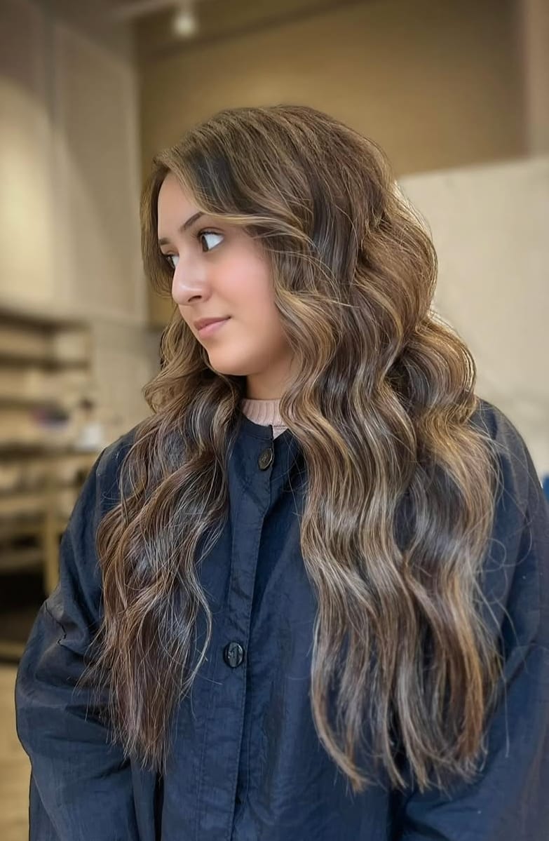Chelsae Jenner — Warm Balayage ONESHOT Hair Awards entry