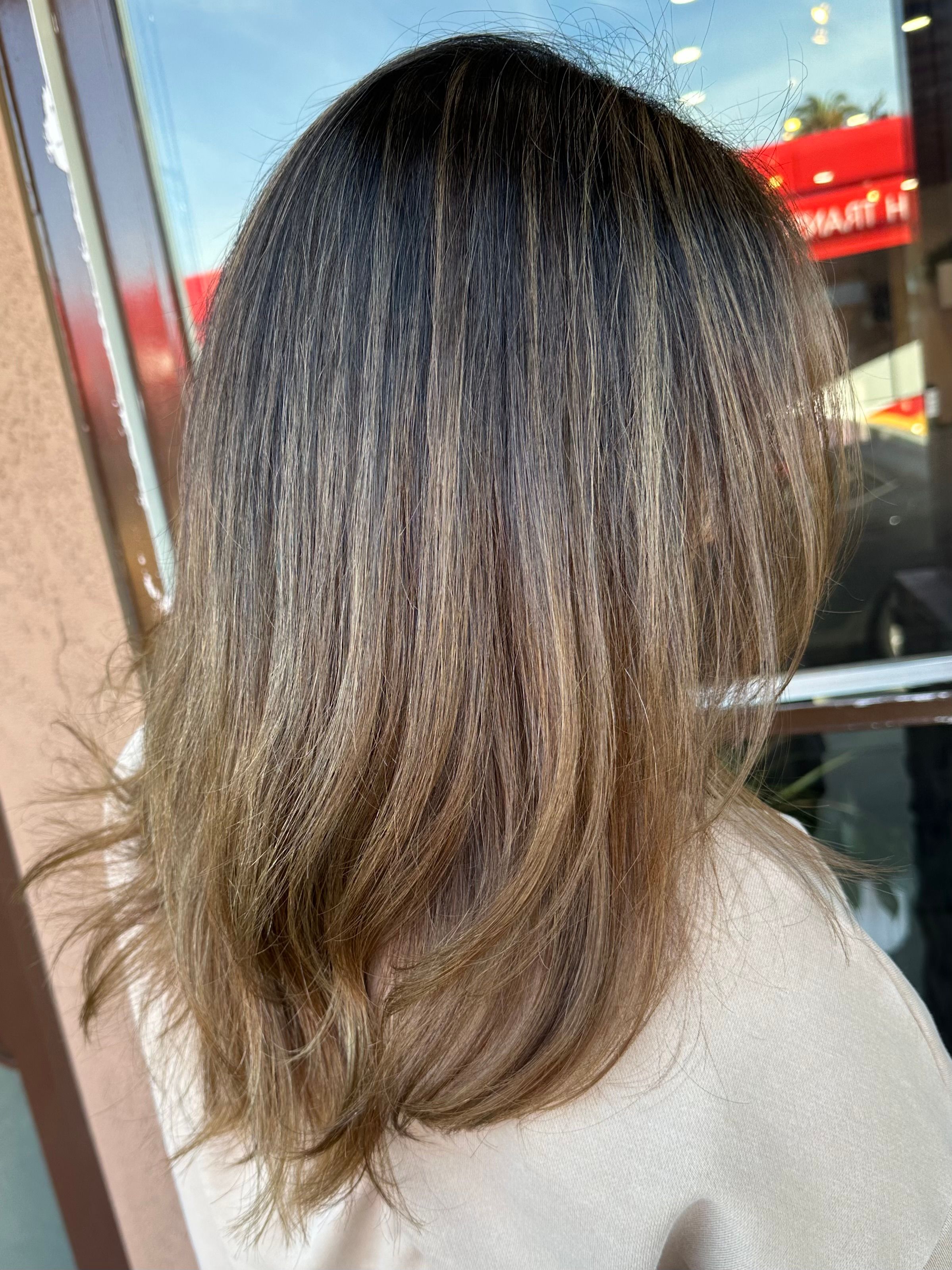 Minnette Cruz — Warm Balayage ONESHOT Hair Awards entry
