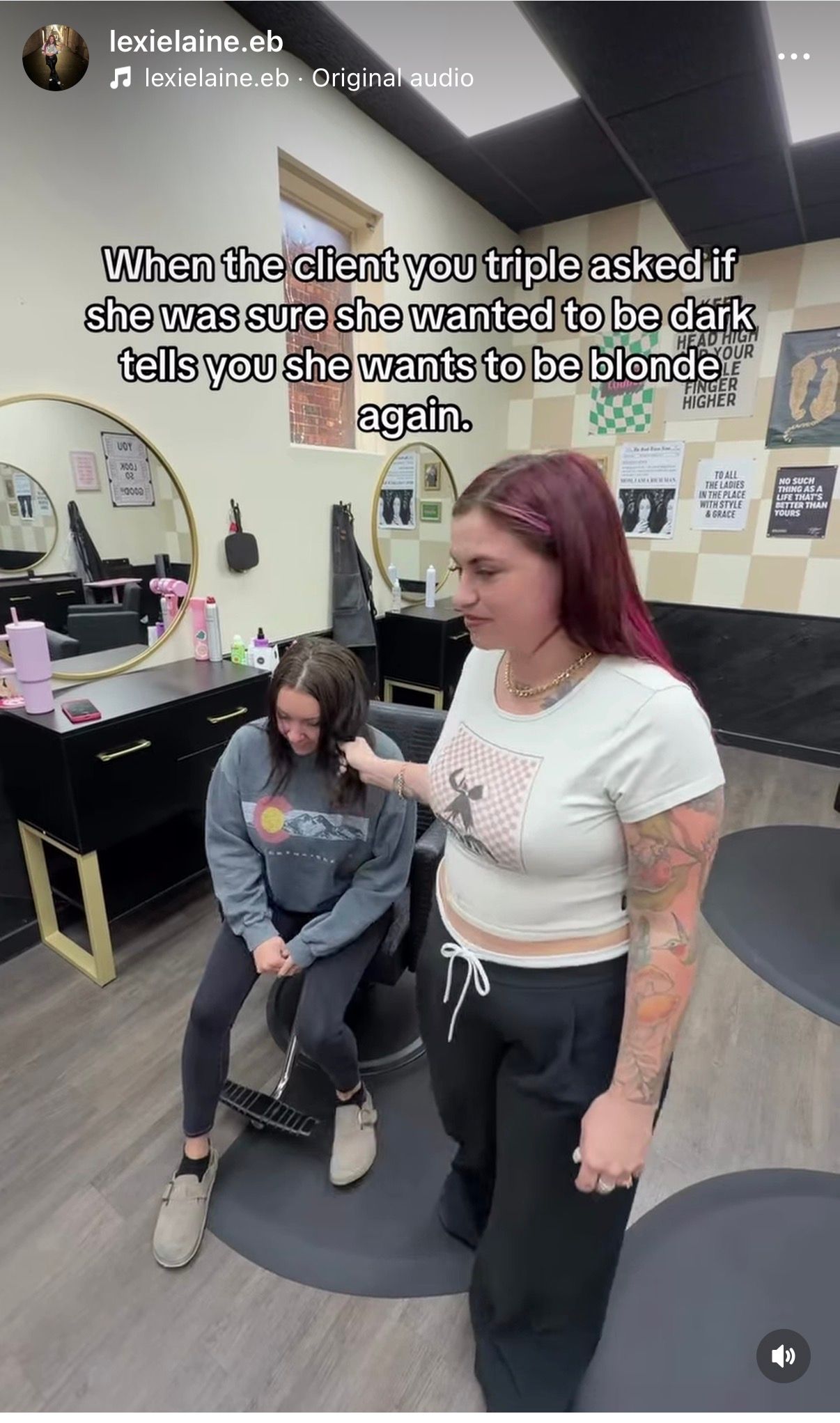 Alexis Baker — Funny Video ONESHOT Hair Awards entry