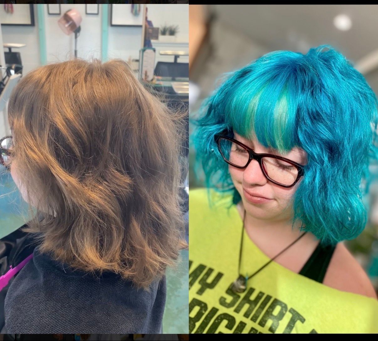 Olivia Elliott — Color Transformation ONESHOT Hair Awards entry