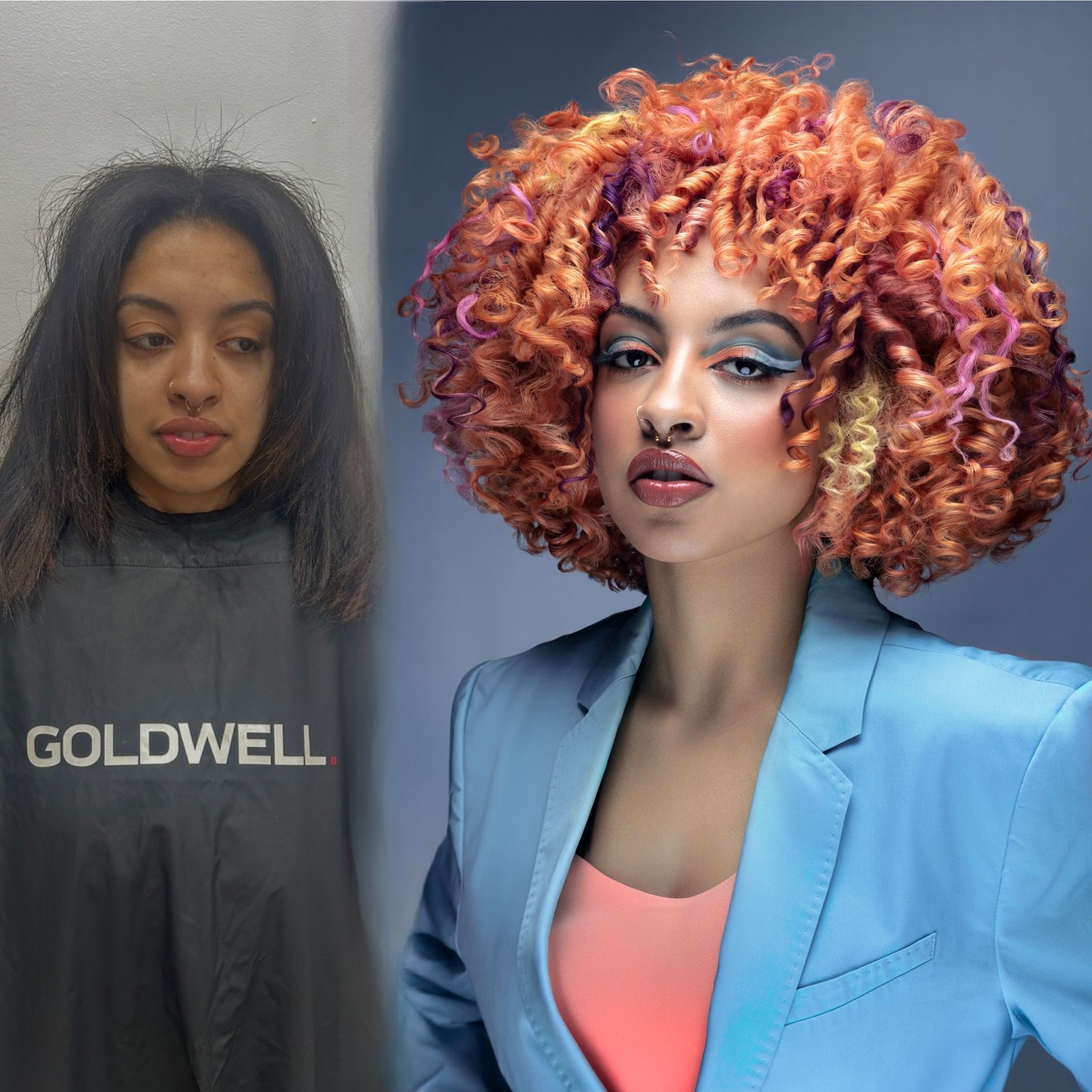 Jamillah Herrera — Color Transformation ONESHOT Hair Awards entry
