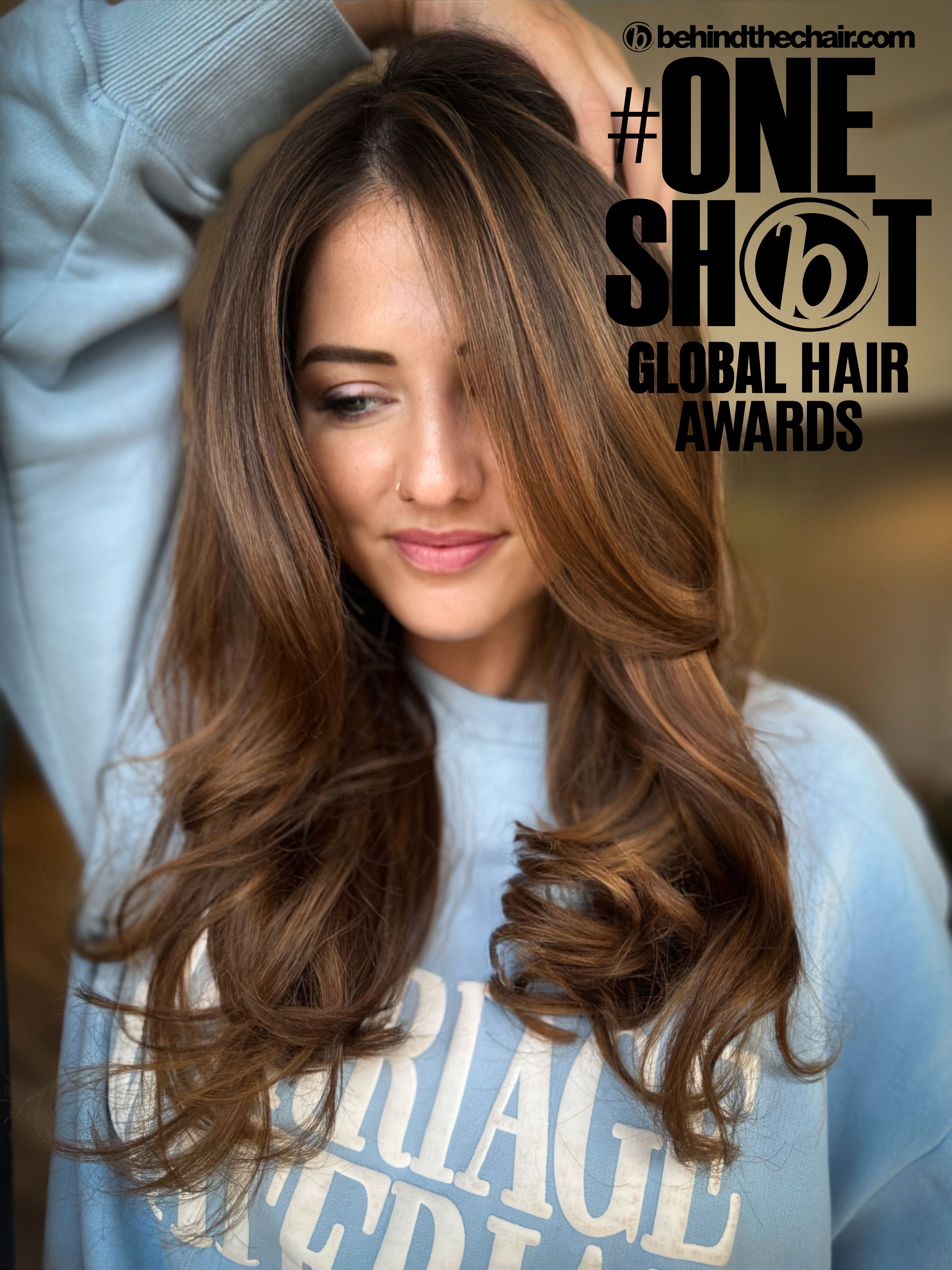 Cheyenne Baker — Warm Balayage ONESHOT Hair Awards entry