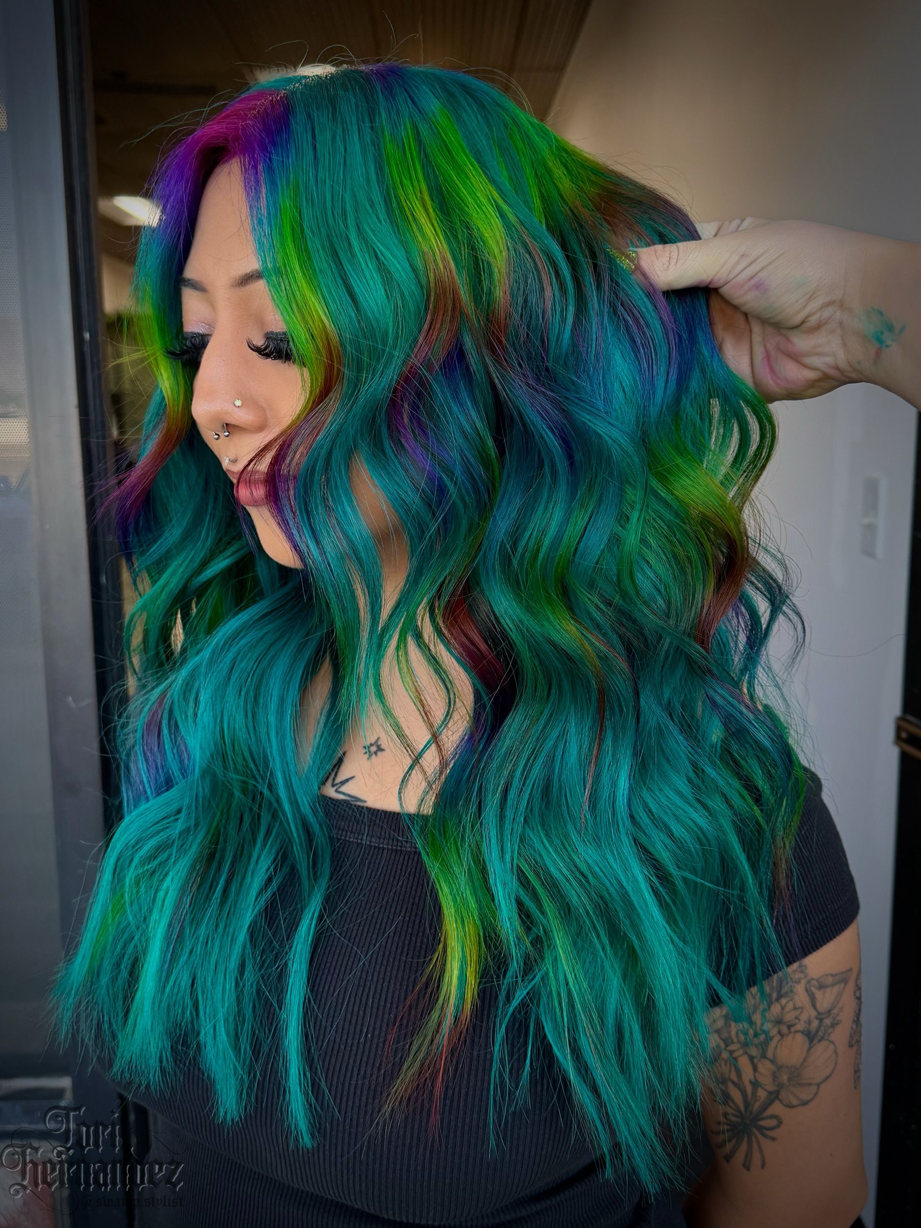 Tori Hernandez — Creative Color ONESHOT Hair Awards entry