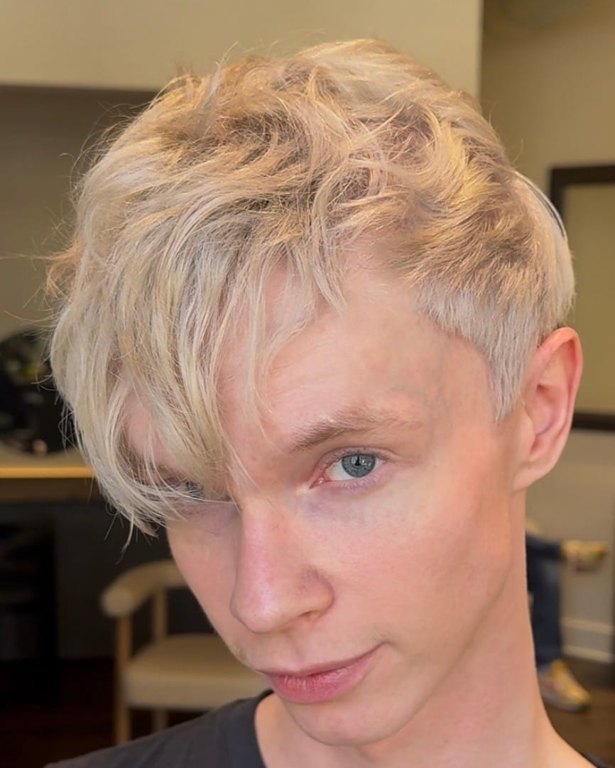 Brandon Edward — Platinum ONESHOT Hair Awards entry