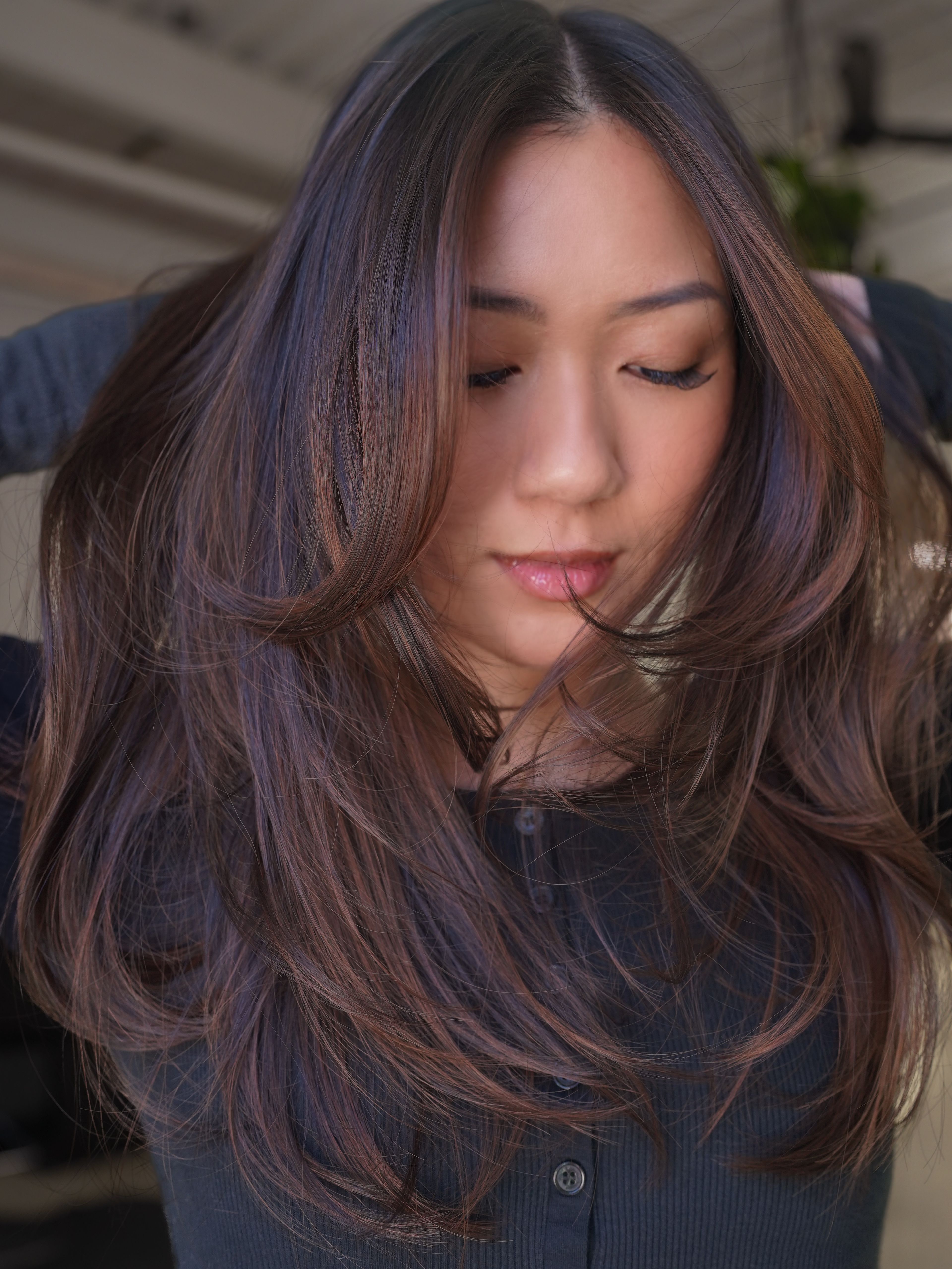 Danae Bertholf — Warm Balayage ONESHOT Hair Awards entry