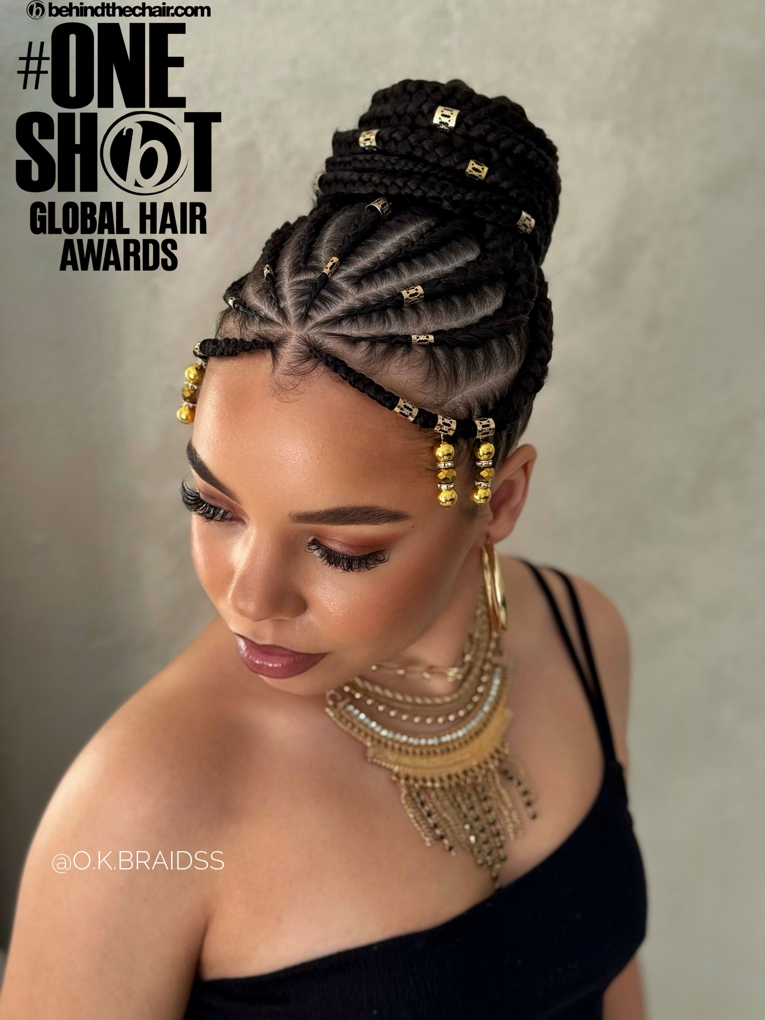 Karin Grochalova — Intricate Braids & Twists ONESHOT Hair Awards entry