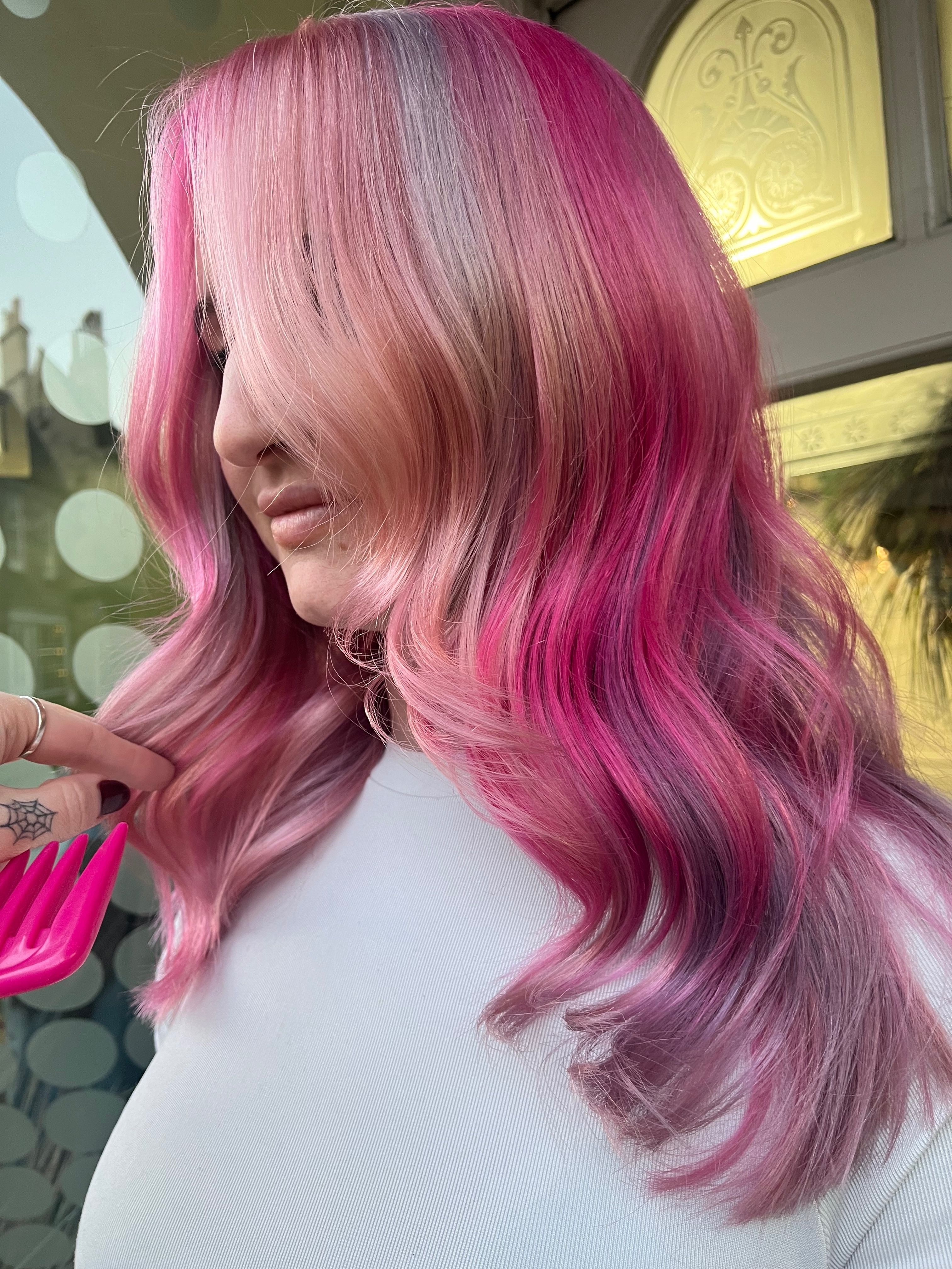 Lauren Hackett — Color Blocking ONESHOT Hair Awards entry