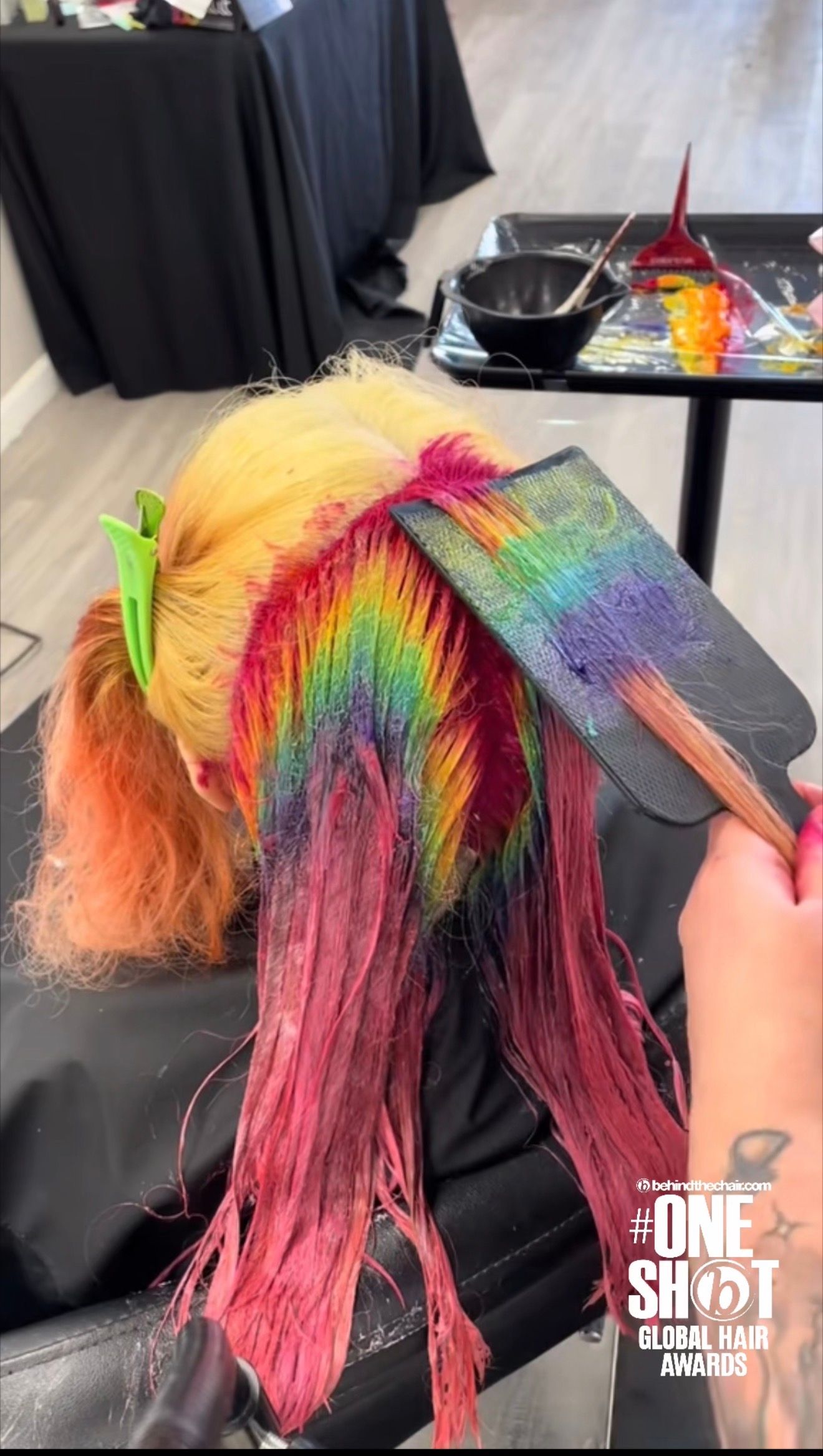 Sarah Santella — Color Education Video ONESHOT Hair Awards entry