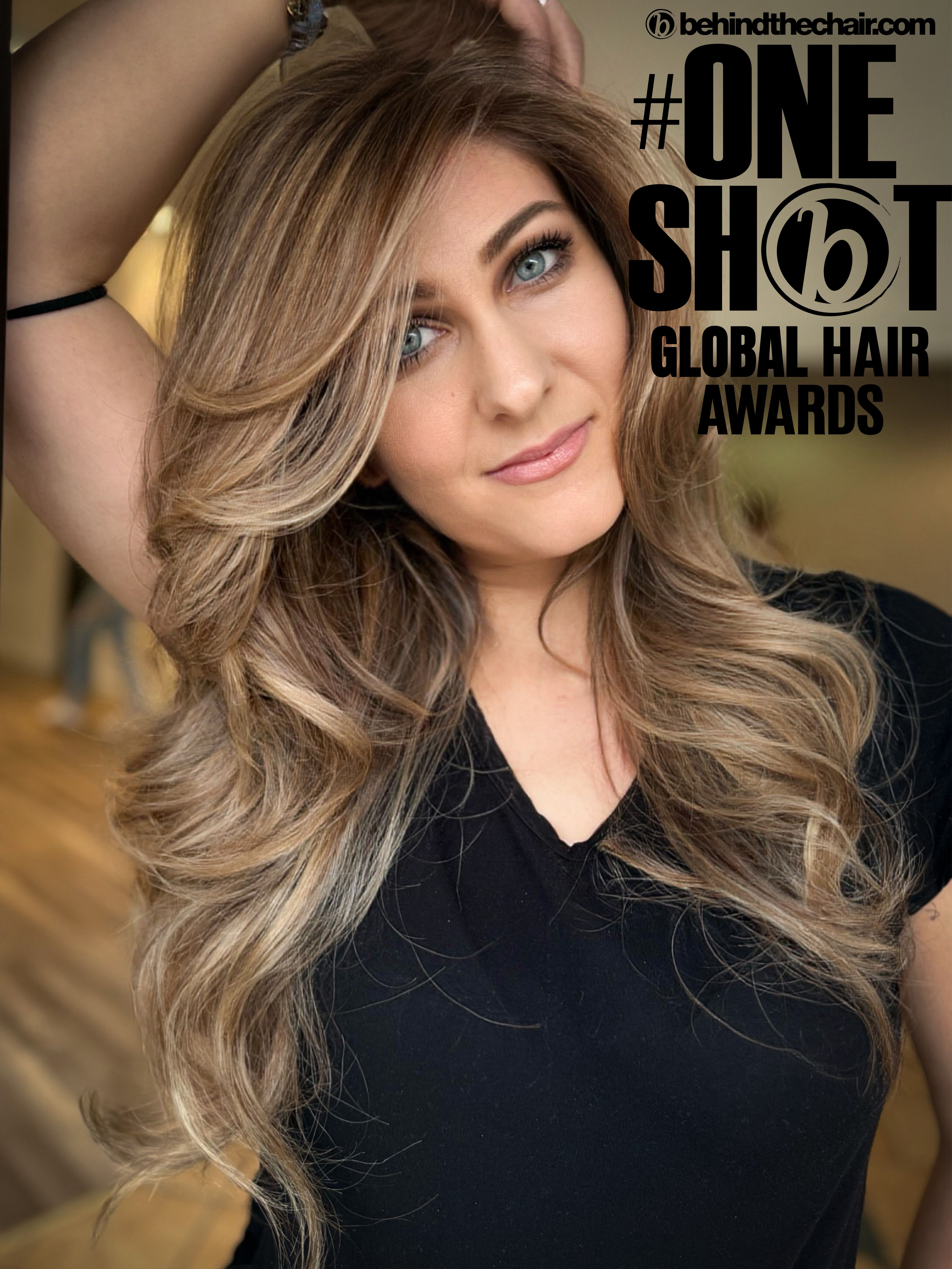 Cheyenne Baker — Warm Balayage ONESHOT Hair Awards entry