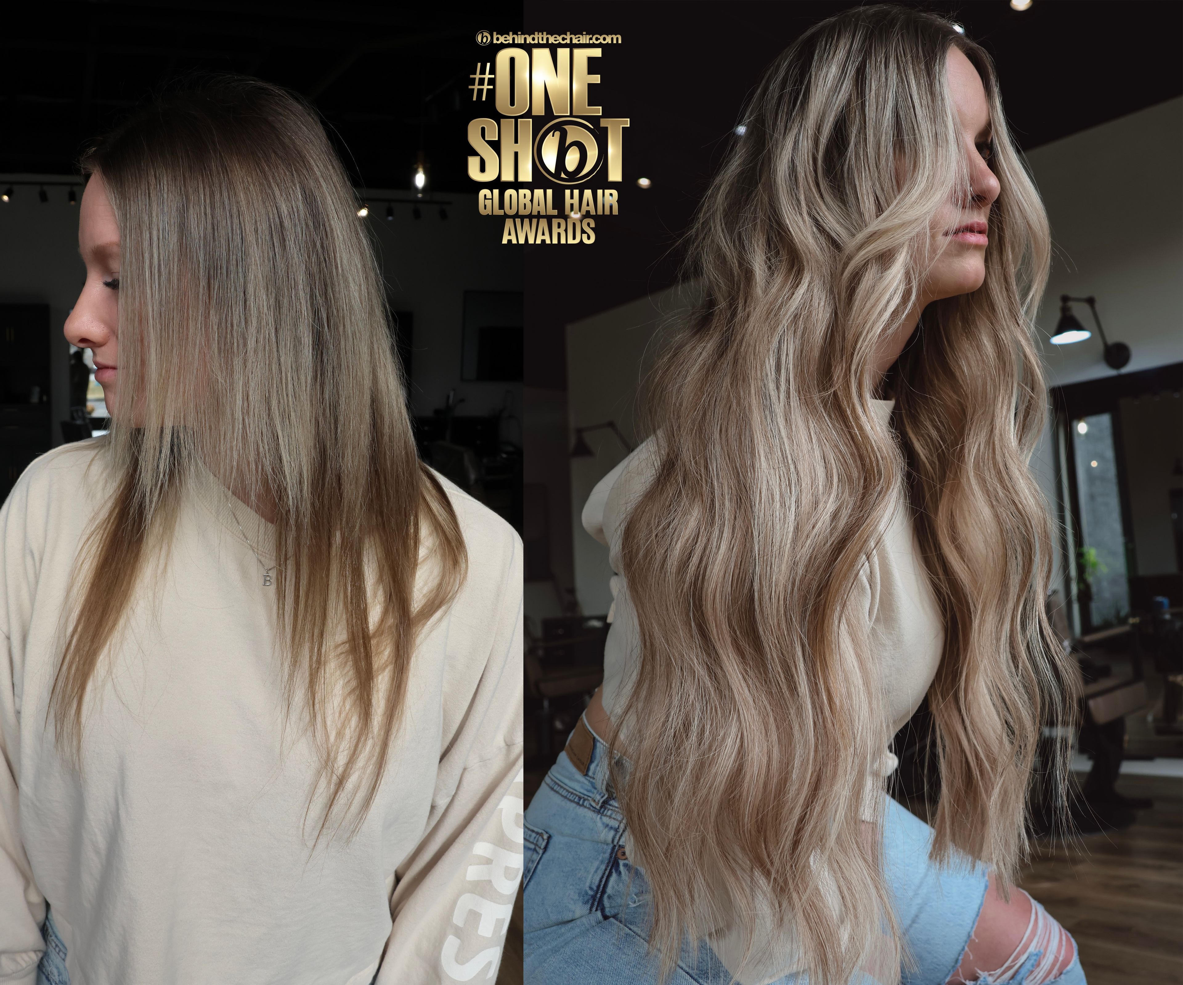 Elaina Trudell — Hair Extensions ONESHOT Hair Awards entry