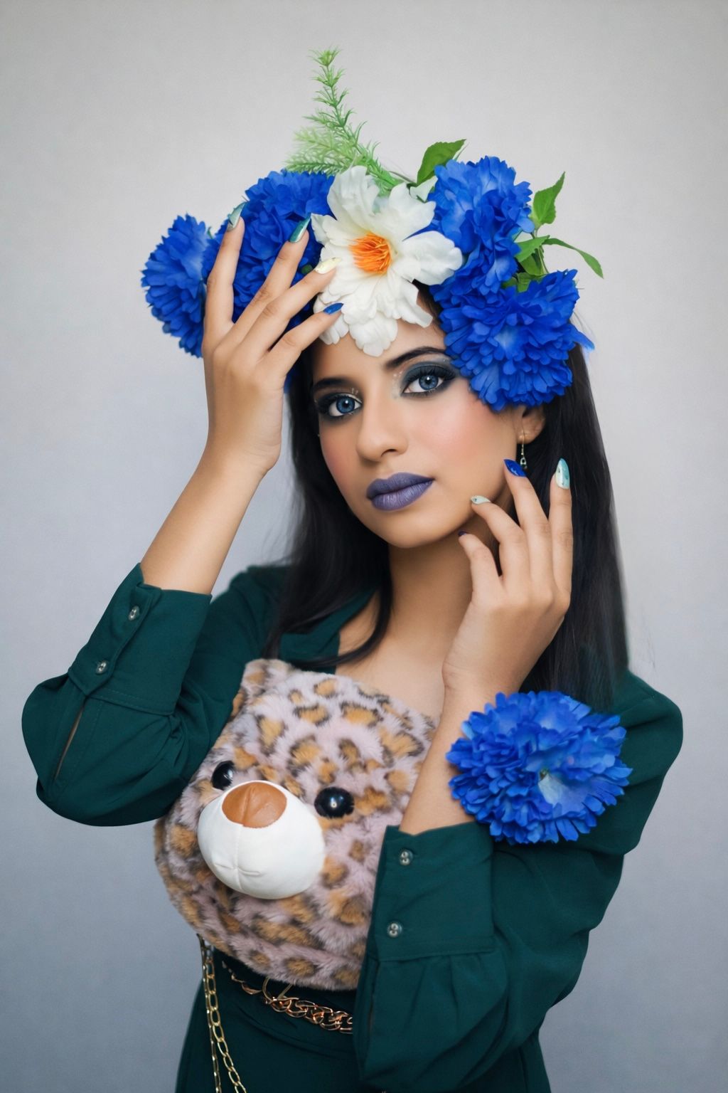 Chandana Priya Magavath — Editorial Makeup Shot ONESHOT Hair Awards entry