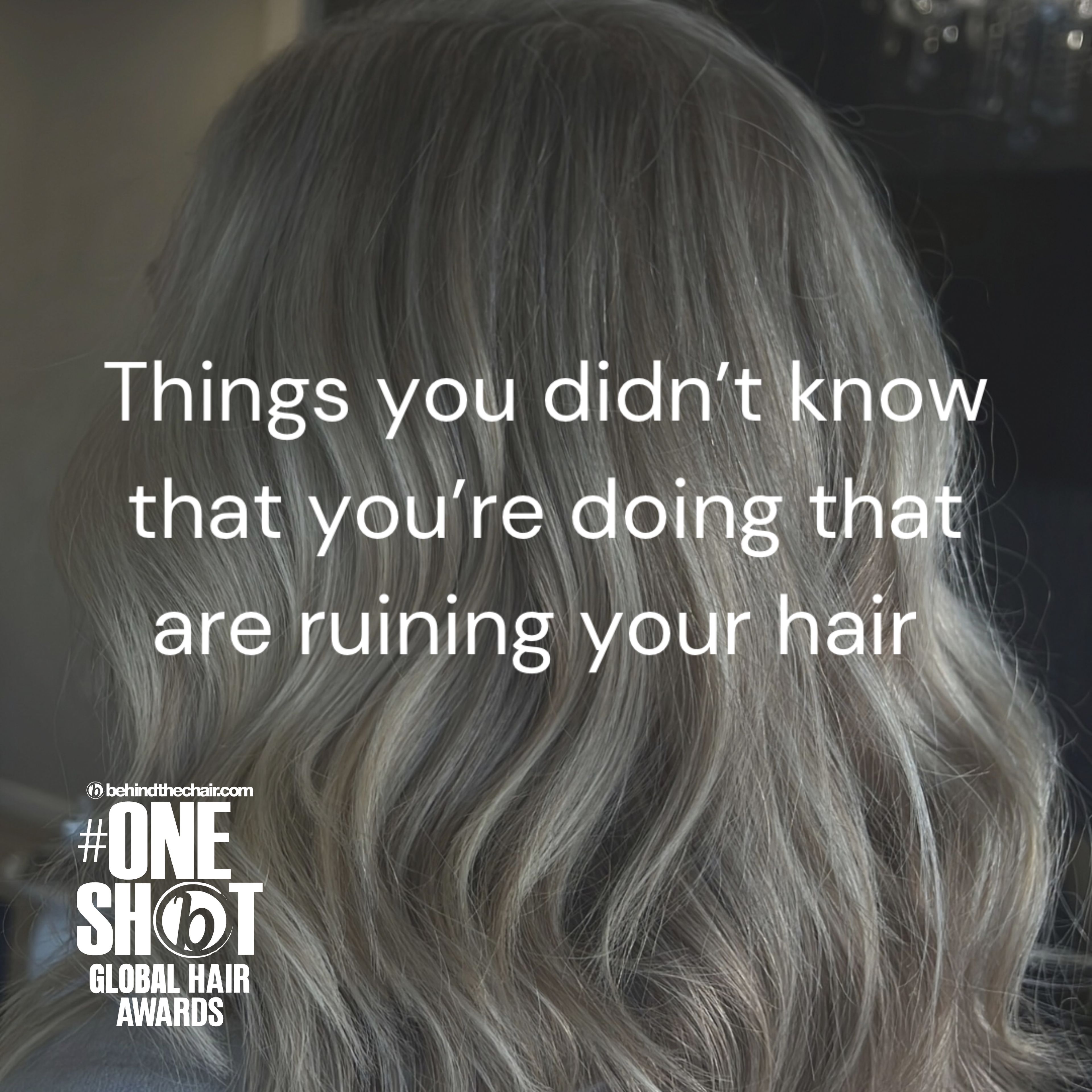 Sarah Santella — Educational Post ONESHOT Hair Awards entry