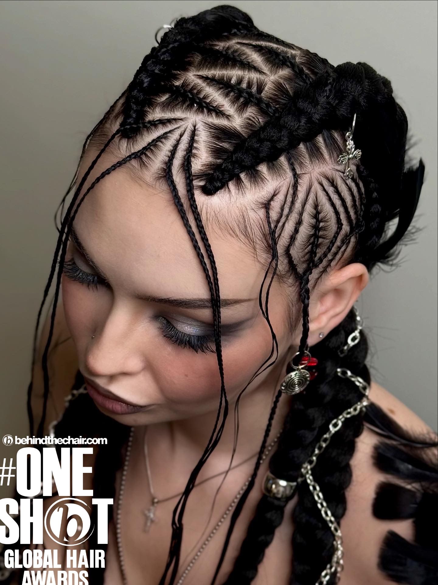 Mariia Sokolnikova — Intricate Braids & Twists ONESHOT Hair Awards entry