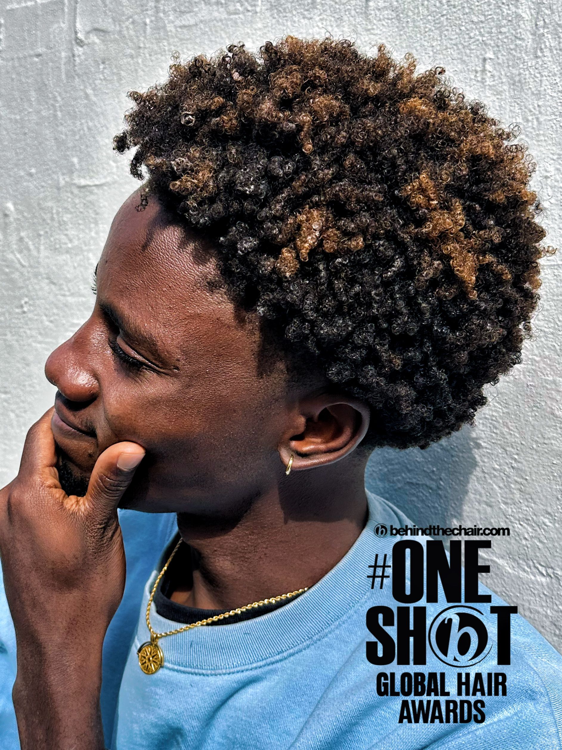 Savanna Ibrahim — Men's Shot ONESHOT Hair Awards entry