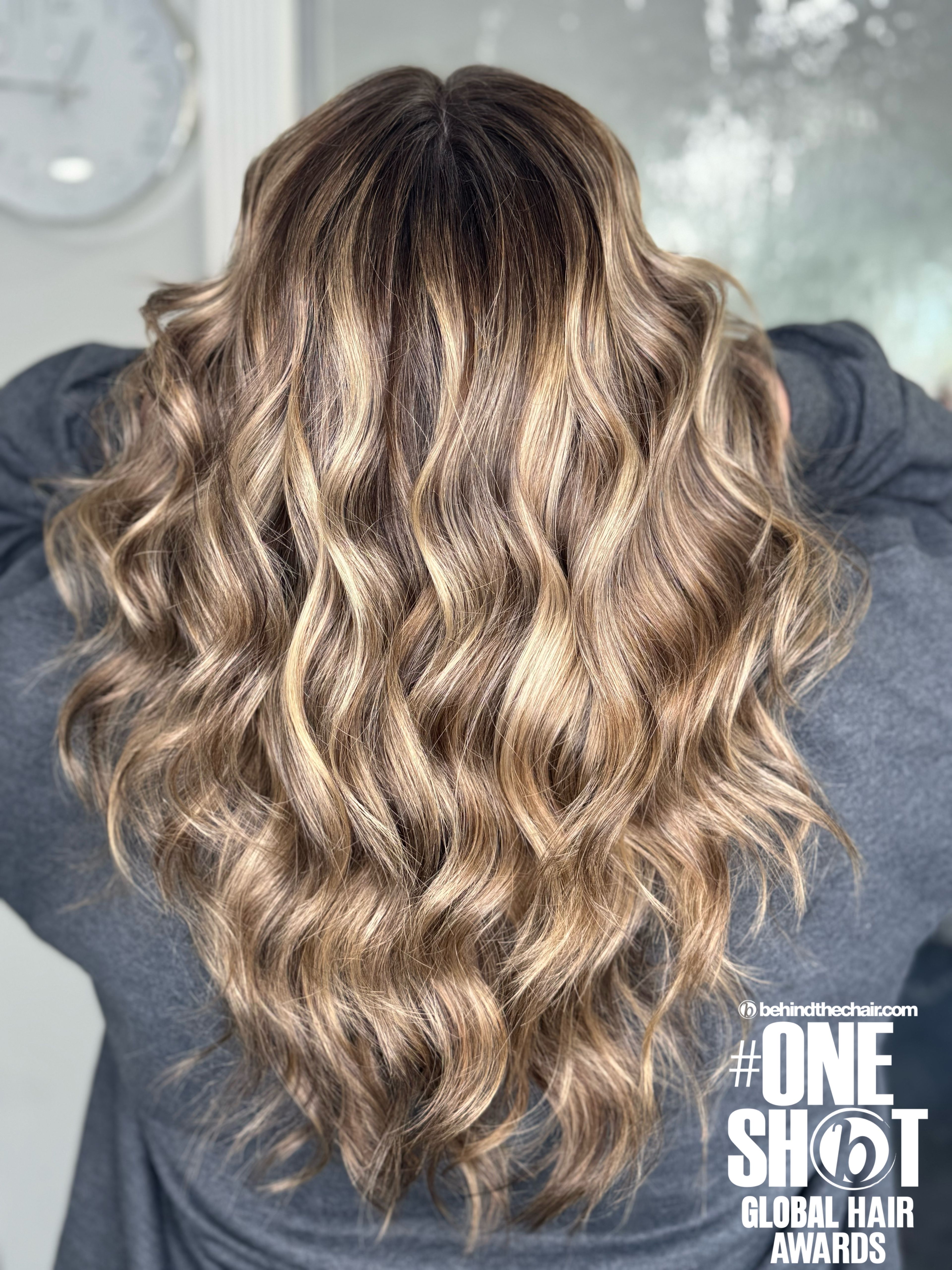 Kanani Perez — Warm Balayage ONESHOT Hair Awards entry