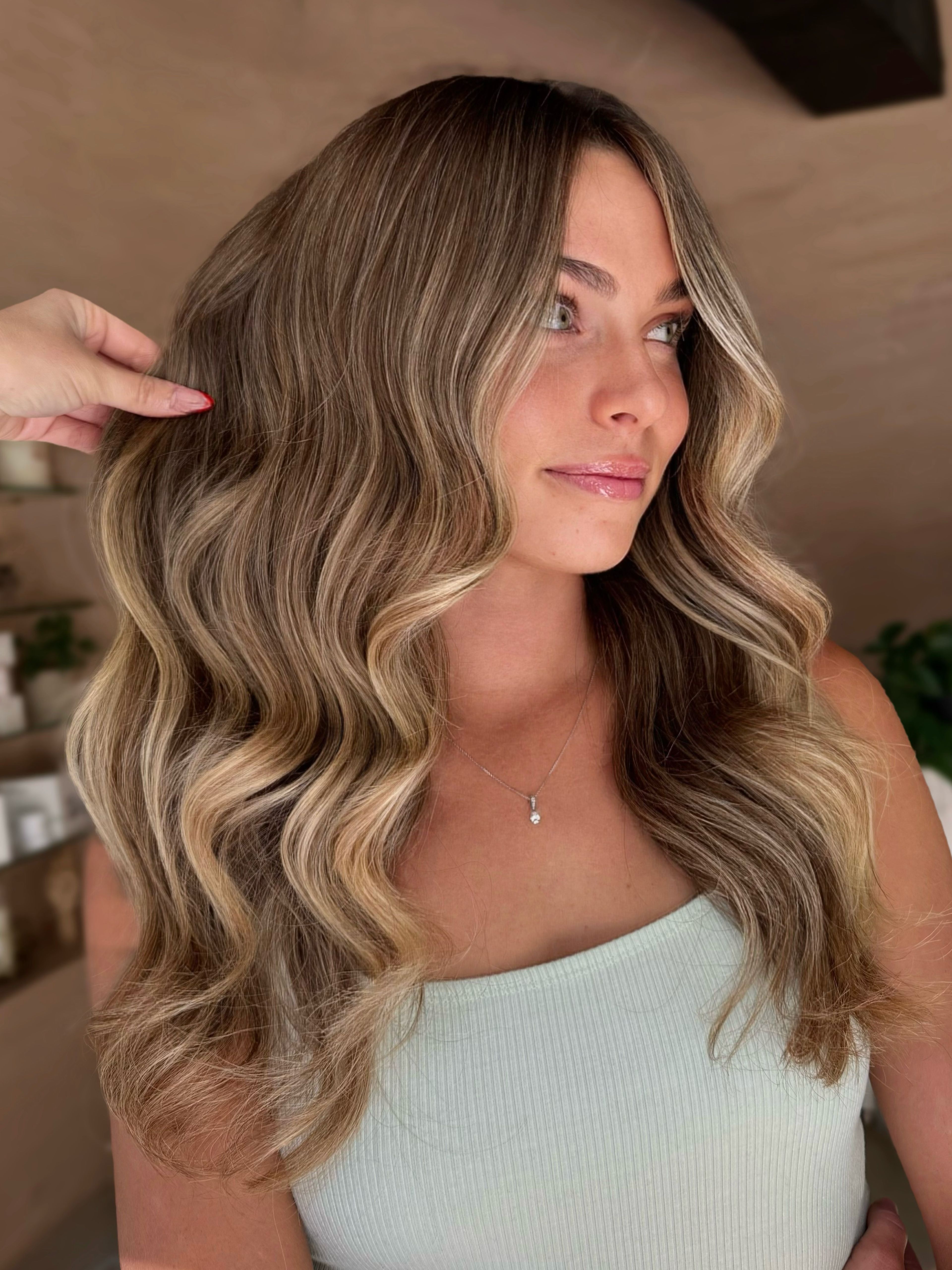 Taylor McMahon — Warm Balayage ONESHOT Hair Awards entry