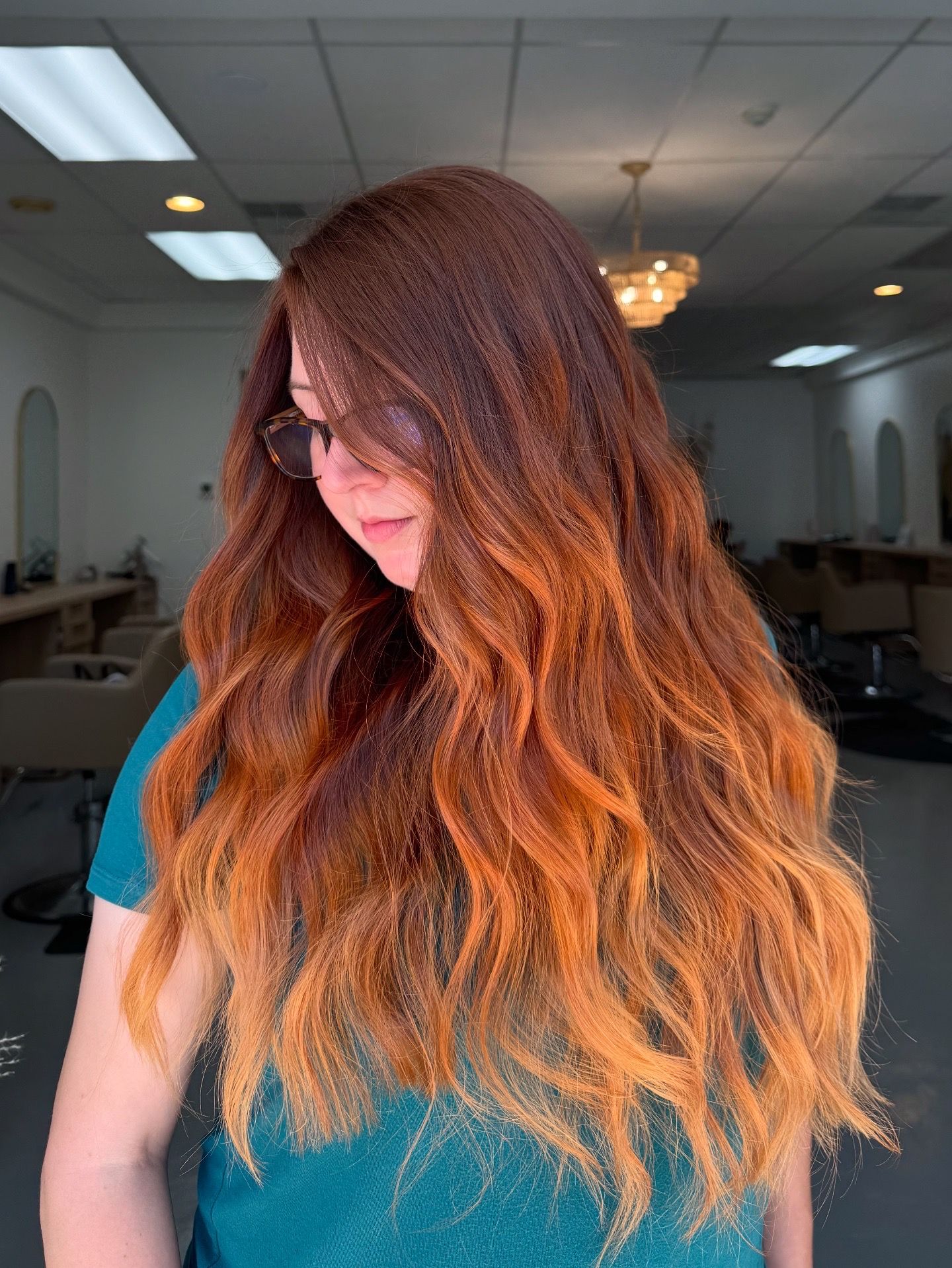 Sophie Catalfo — Reds ONESHOT Hair Awards entry