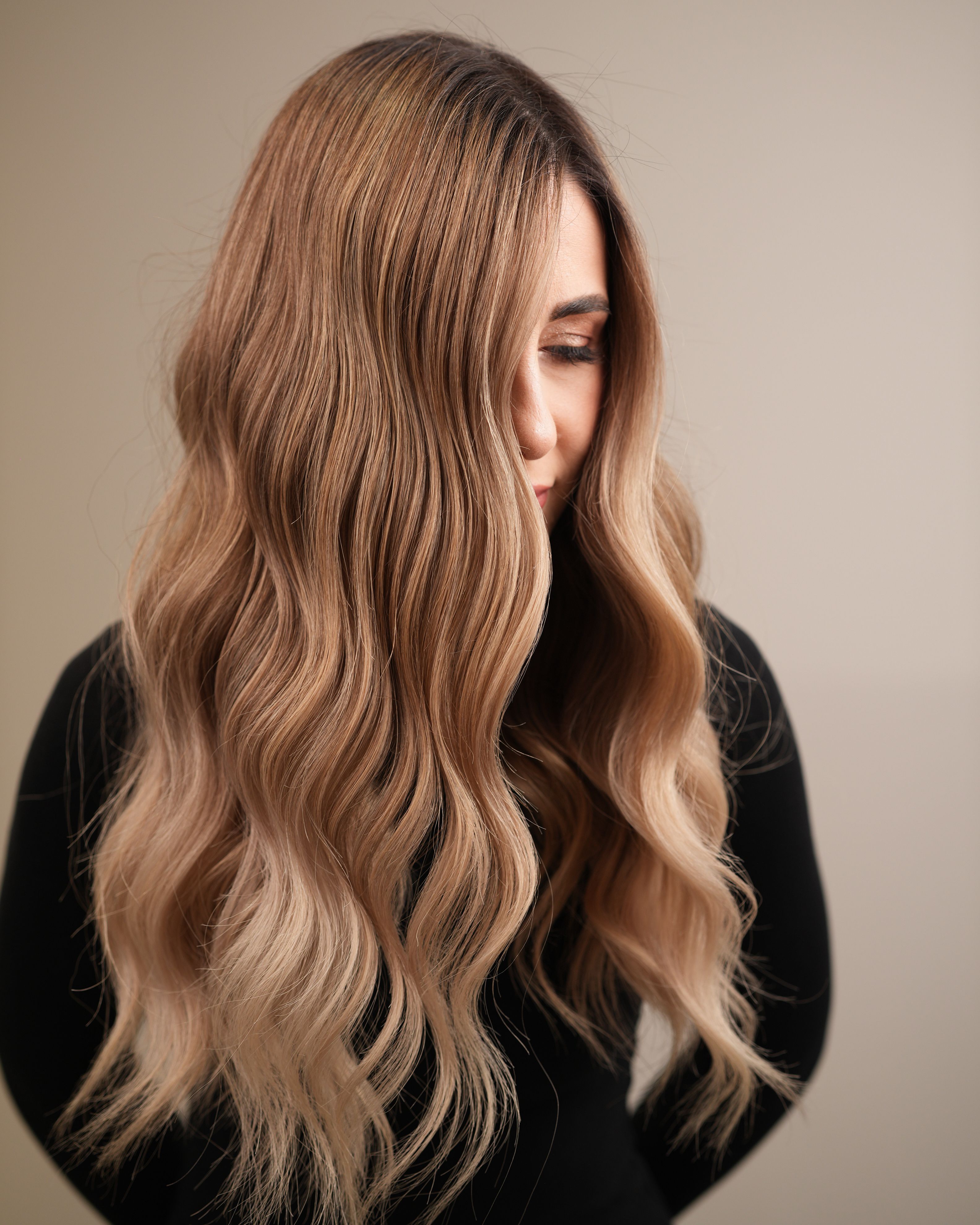 Mengli Kazanseva — Warm Balayage ONESHOT Hair Awards entry