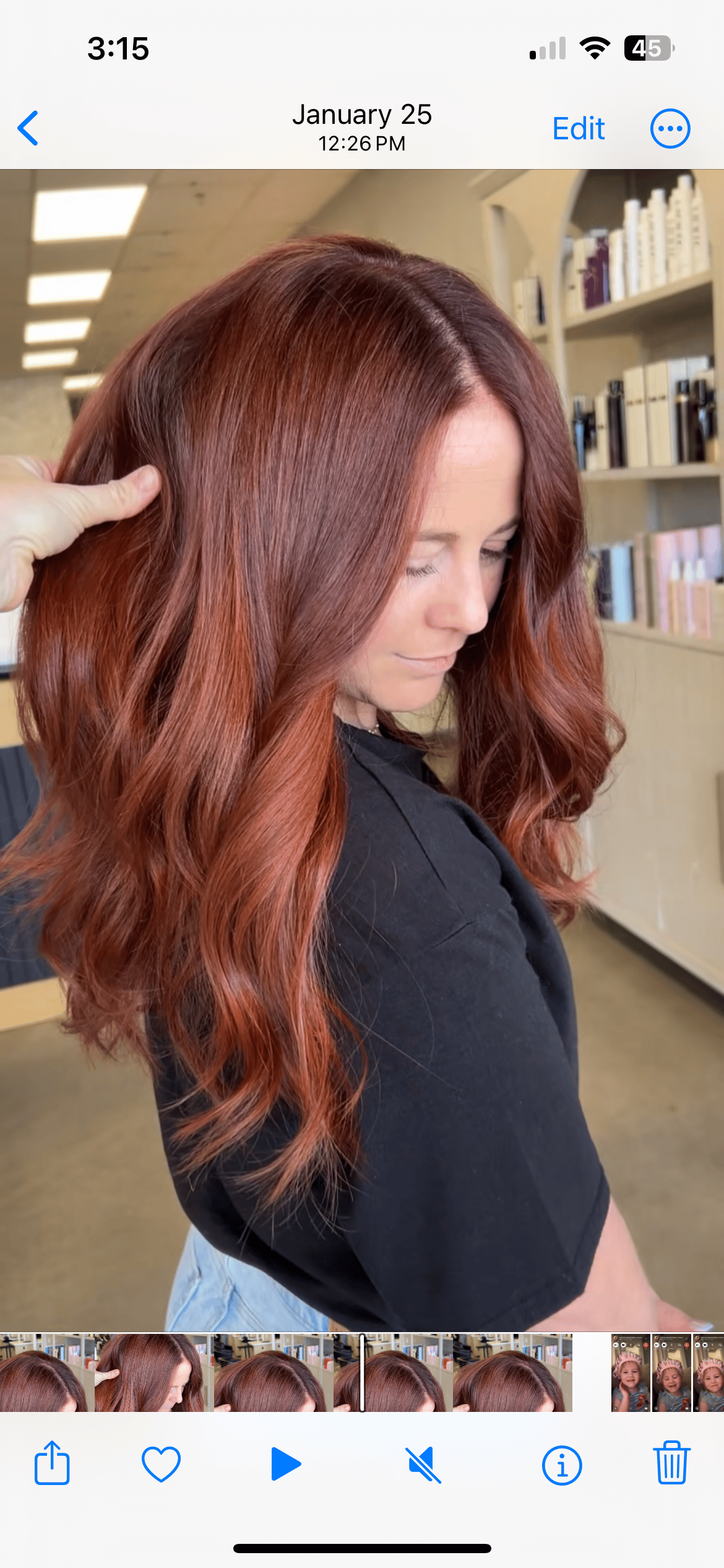Shelby Dominguez — Reds ONESHOT Hair Awards entry