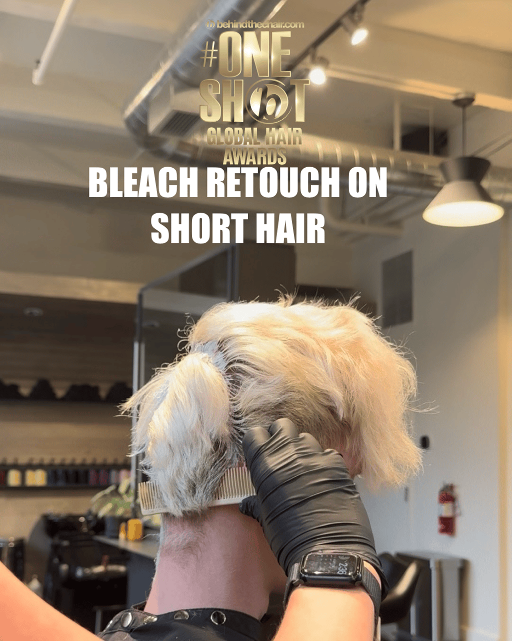 Brandon Edward — Color Education Video ONESHOT Hair Awards entry