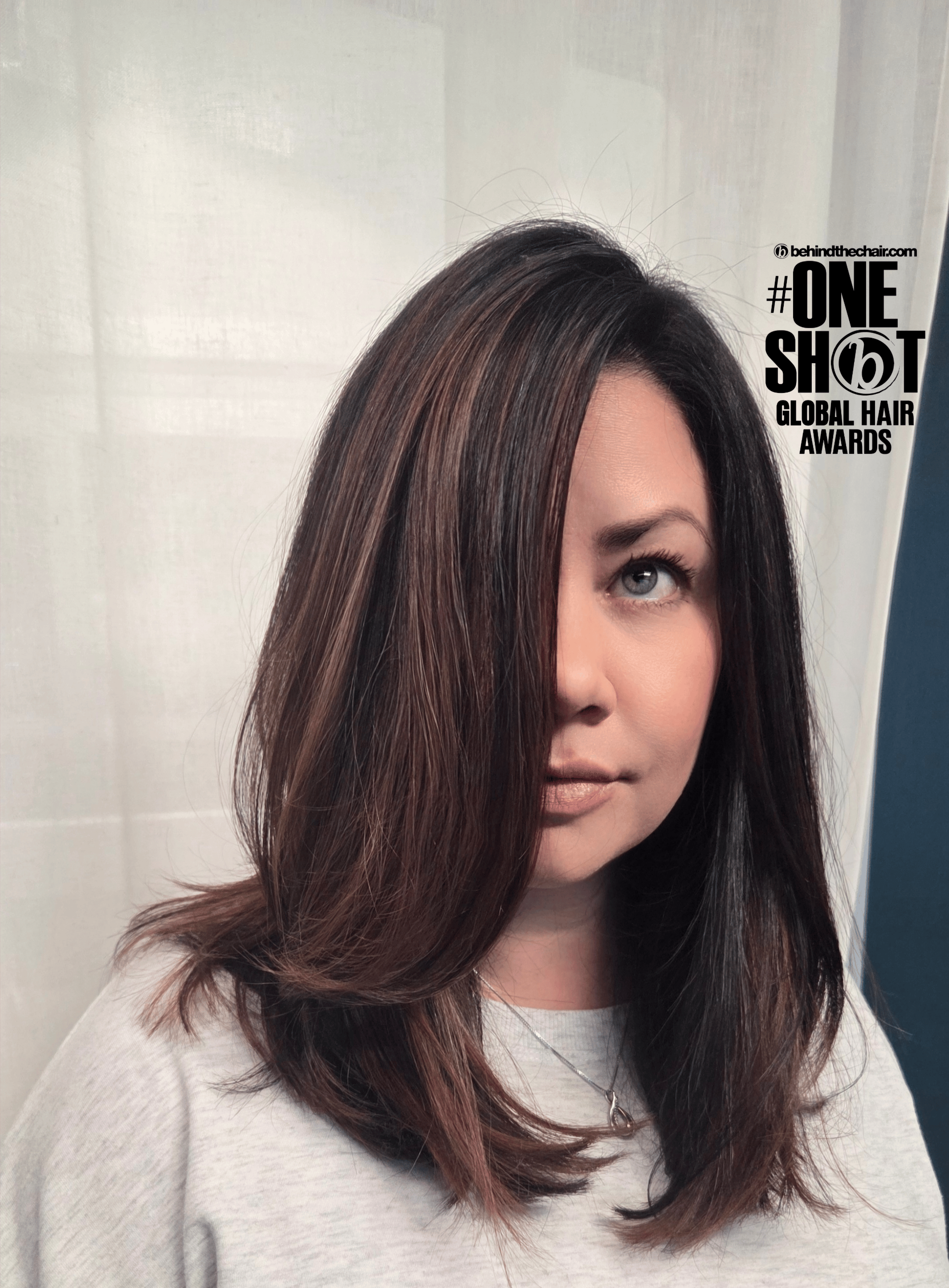Michelle Arms — Brunettes ONESHOT Hair Awards entry