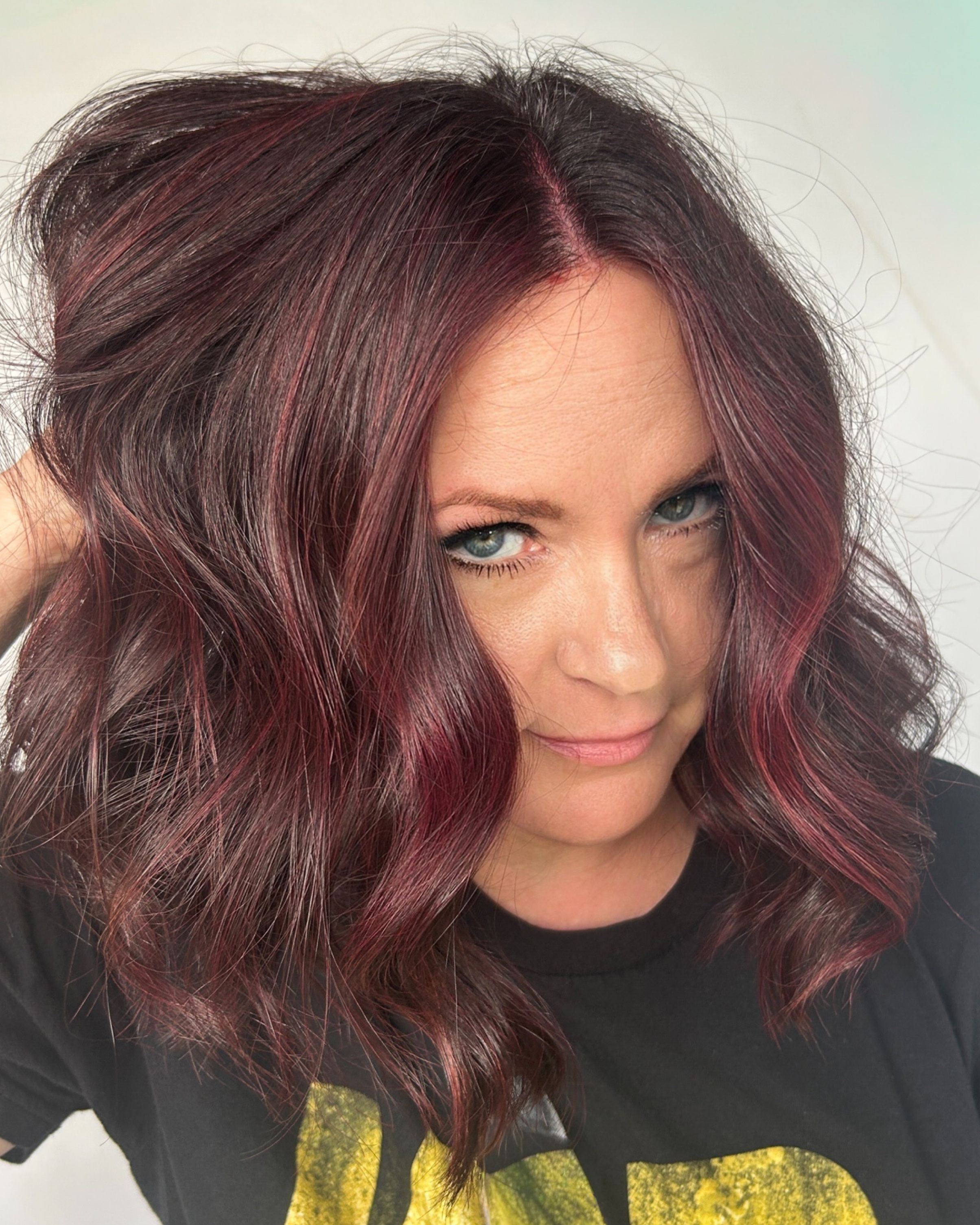 Samantha Swift — Reds ONESHOT Hair Awards entry