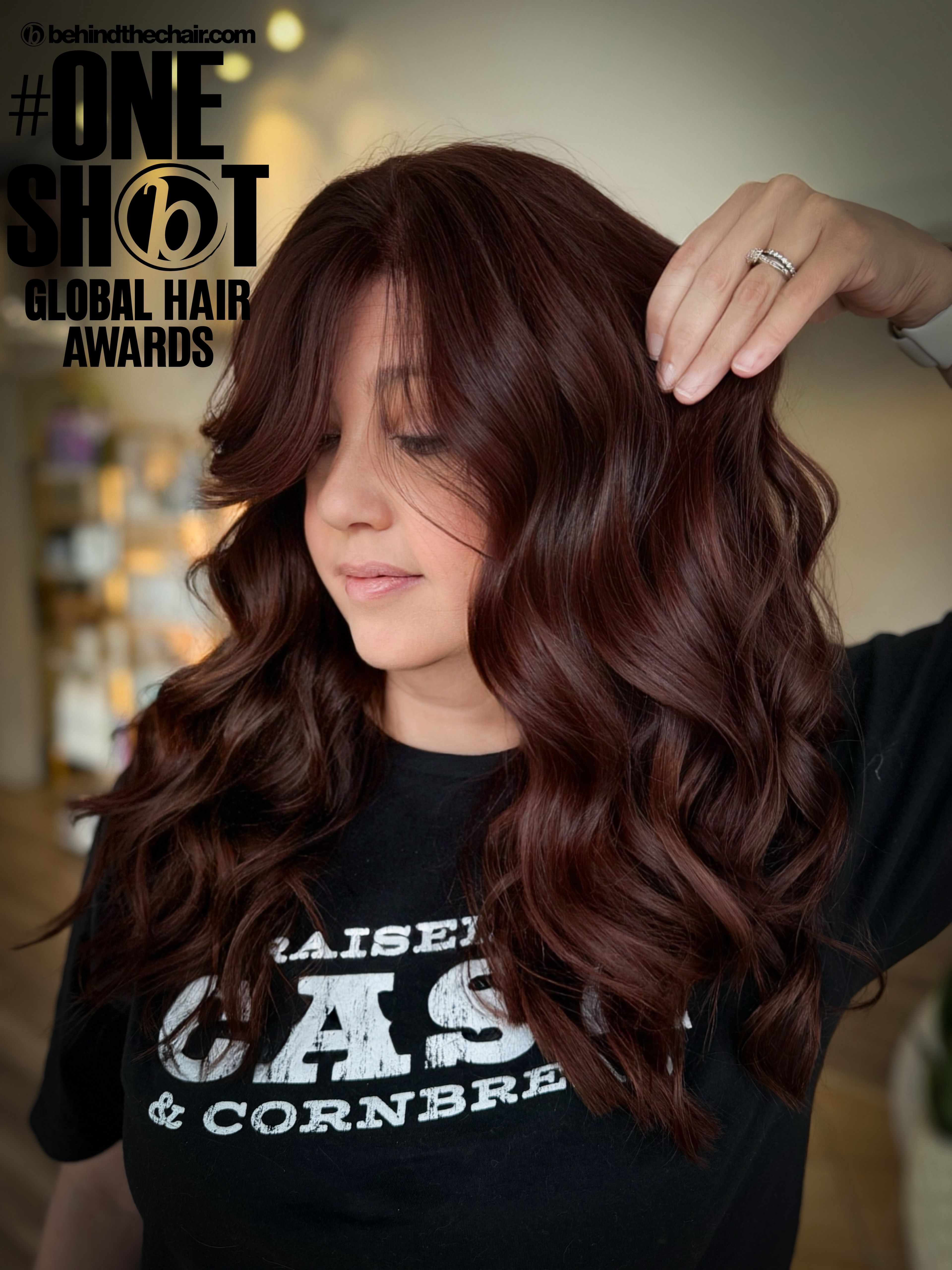 Cheyenne Baker — Reds ONESHOT Hair Awards entry