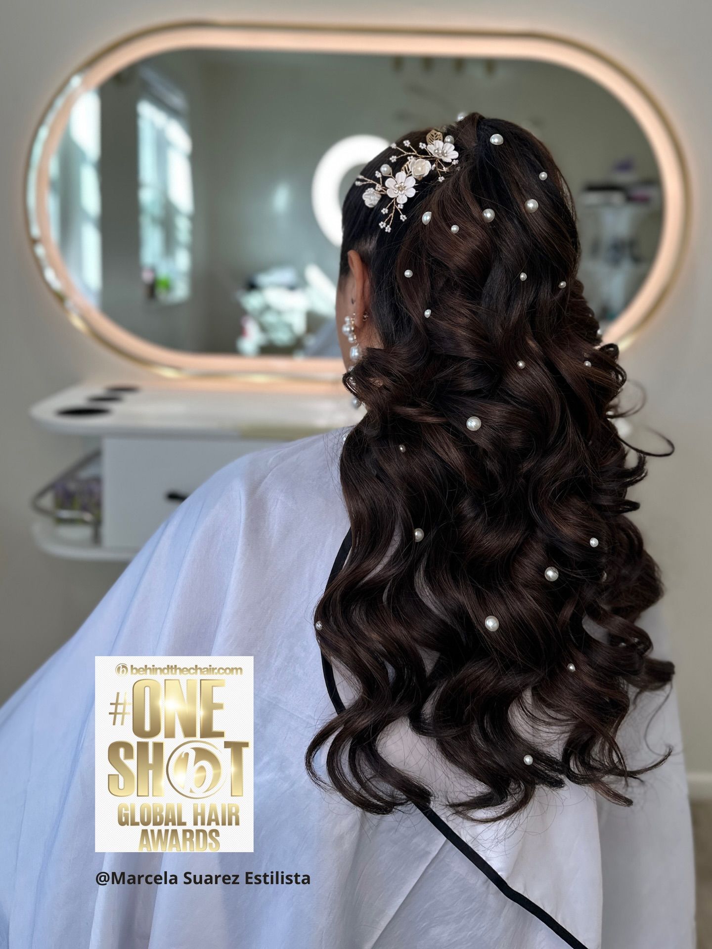 Marcela Suarez — Special Event Styling ONESHOT Hair Awards entry