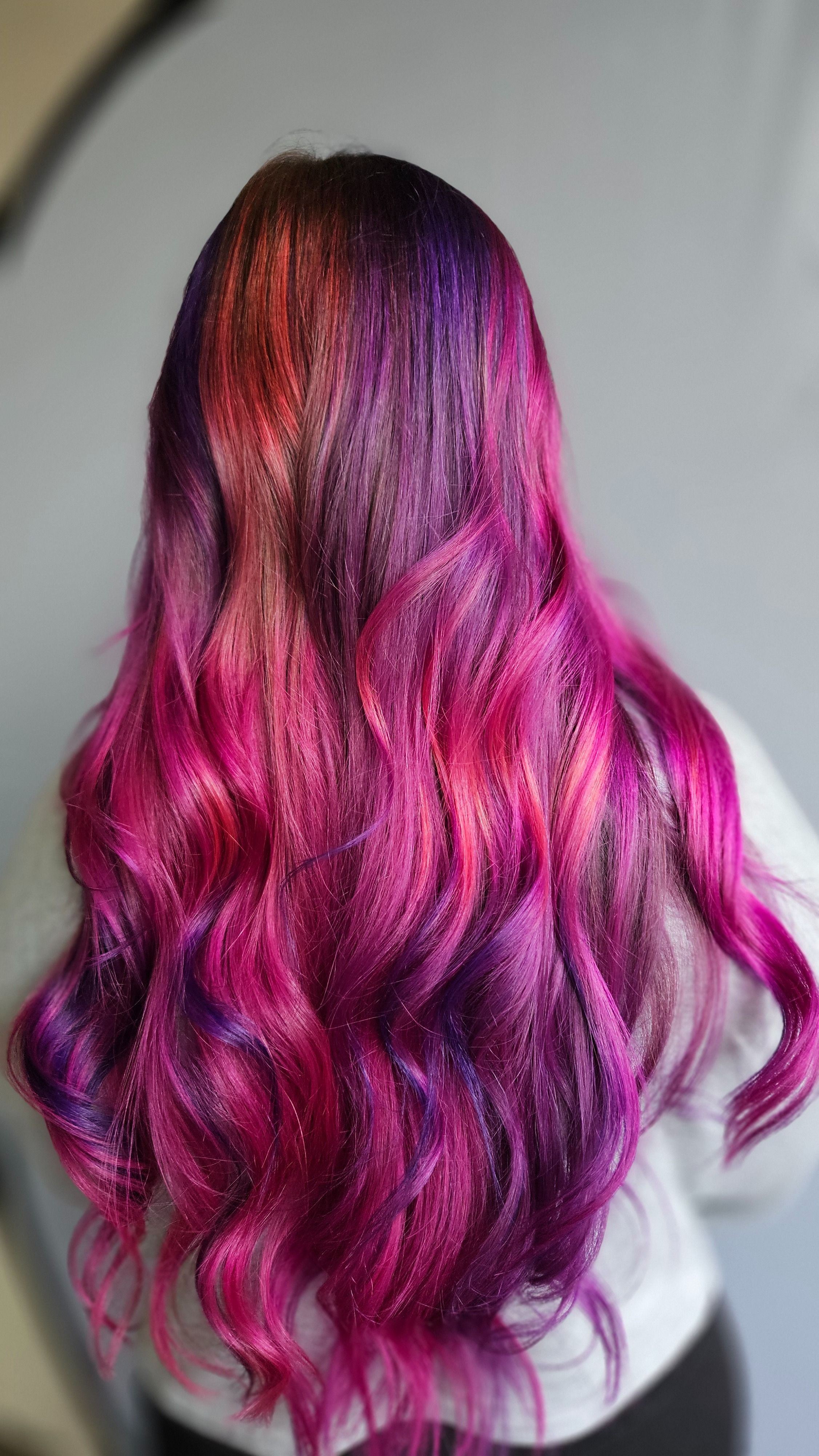 Sky Young — Color Blocking ONESHOT Hair Awards entry