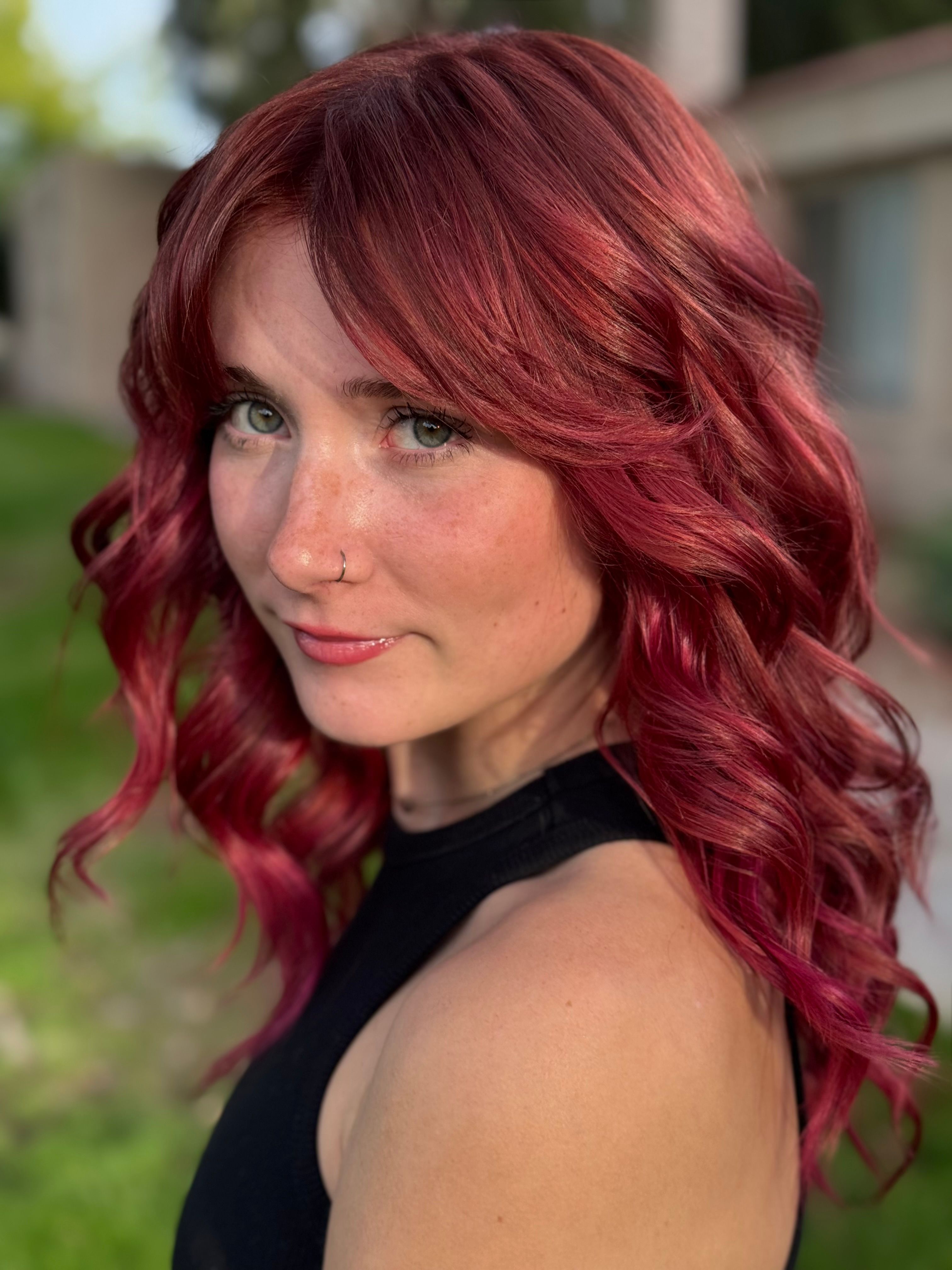 Rebecca Kline — Reds ONESHOT Hair Awards entry